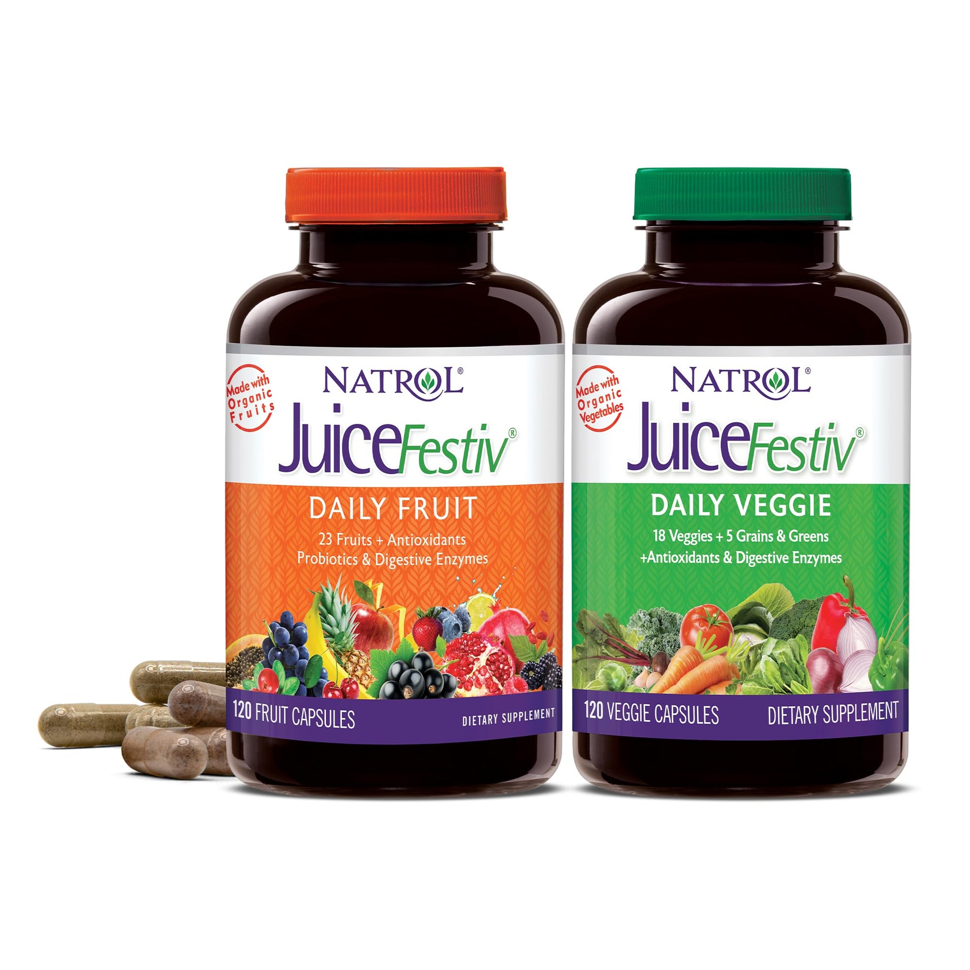 Natrol JuiceFestiv Multivitamins Capsules 240