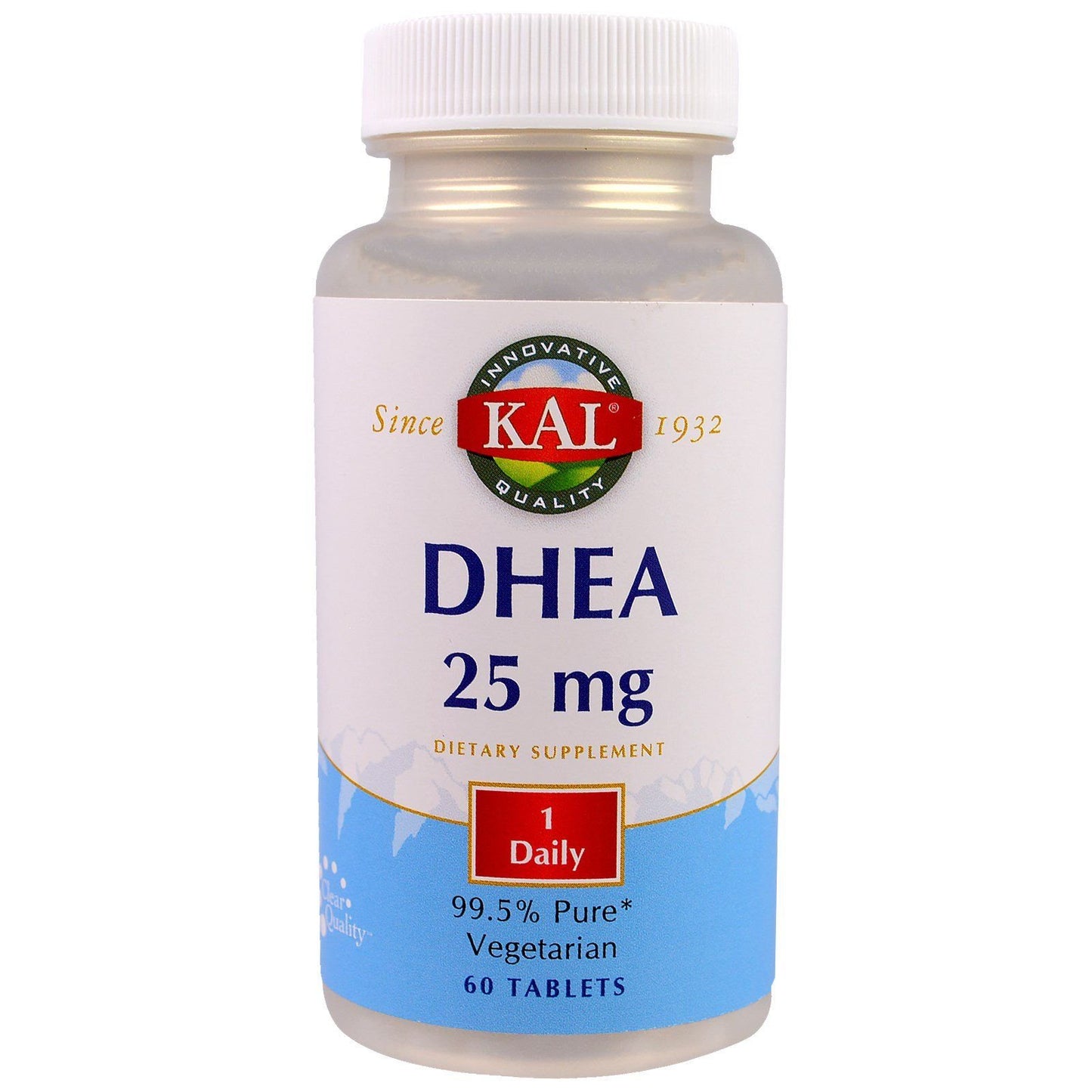 KAL DHEA 25 mg Tablets, 60 Count