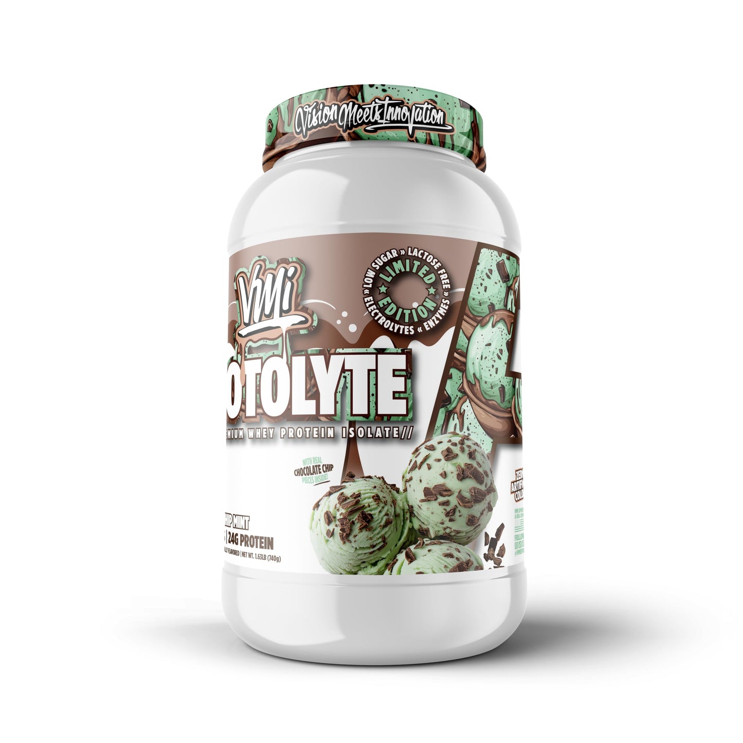 VMI Sports Protolyte 100% Whey Protein Isolate Powder 25.6 Servings