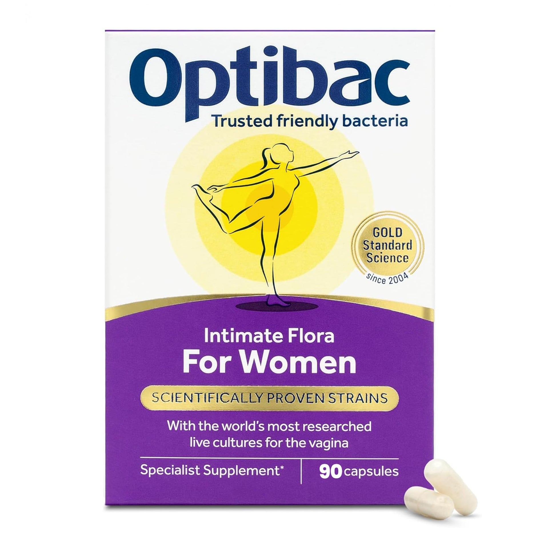Optibac Probiotics for Women Capsules 90 Count