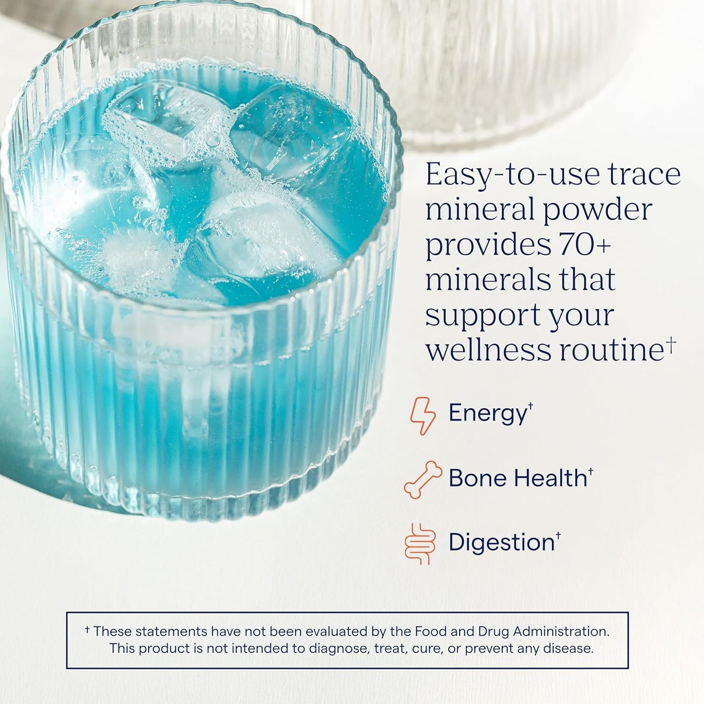 Trace Minerals ConcenTrace Mineral Powder Blue Hawaiian, 60 Servings, 4.65 Ounce