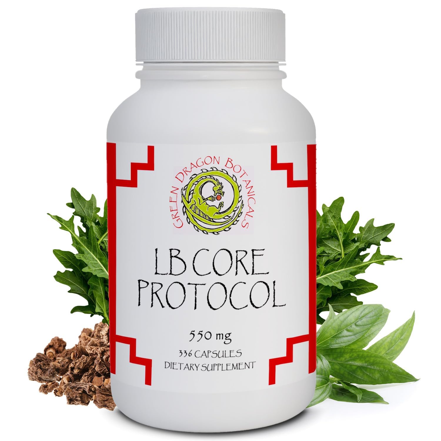 Green Dragon Botanicals LB CORE Protocol 550 mg Capsules, 336 Capsules