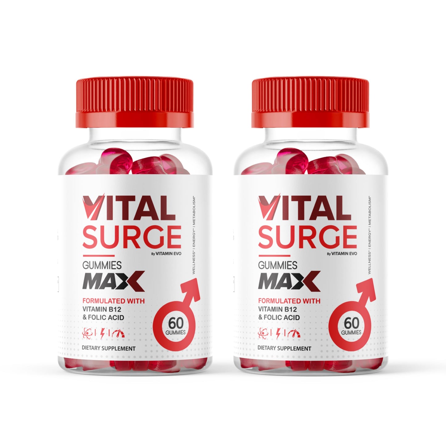 Vitamin Evo Vital Surge MAX Gummies, 120 Count