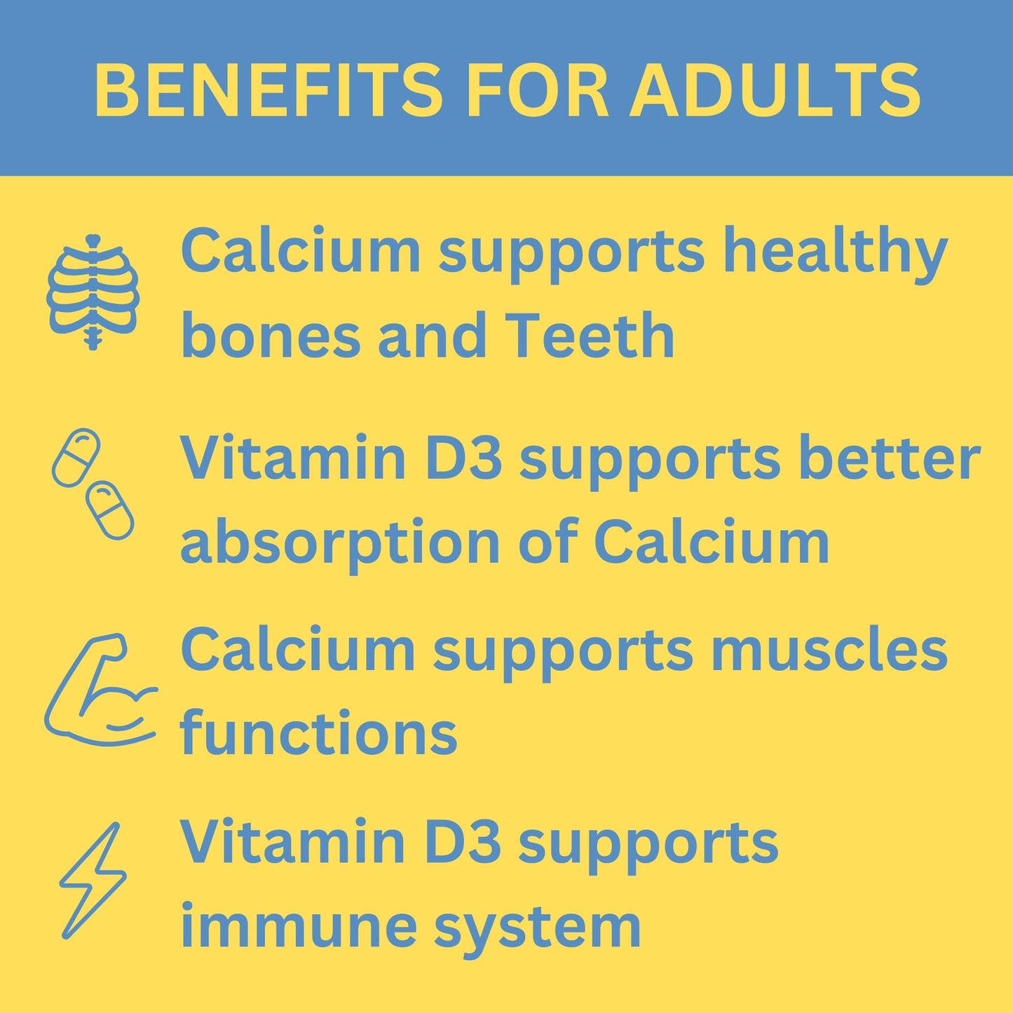 GREEN FIELD NUTRITIONS Halal Calcium Tablets with Vitamin D3, 600mg Calcium, 400IU Vitamin D3, 90 Tablets