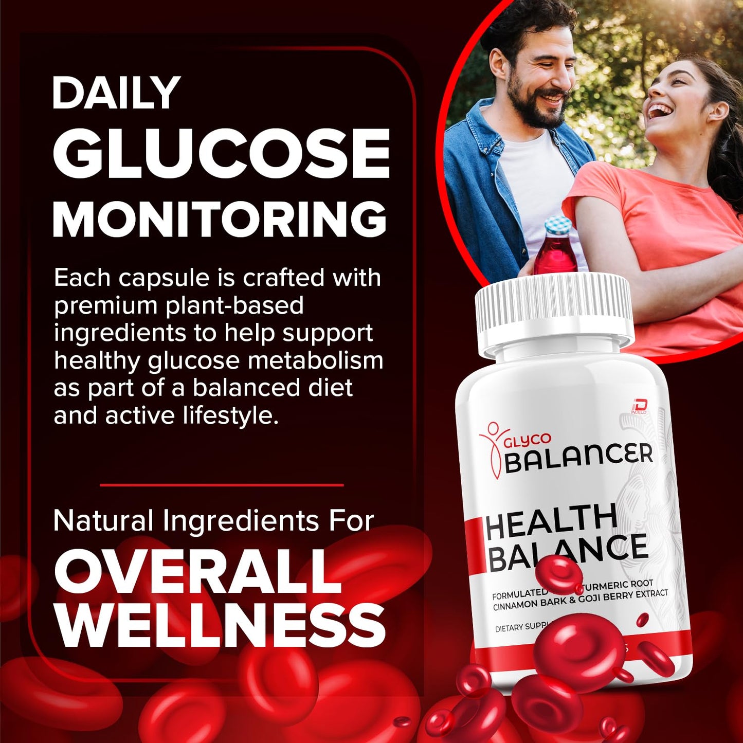 Indelo Glyco Balancer Capsules 120 Capsules