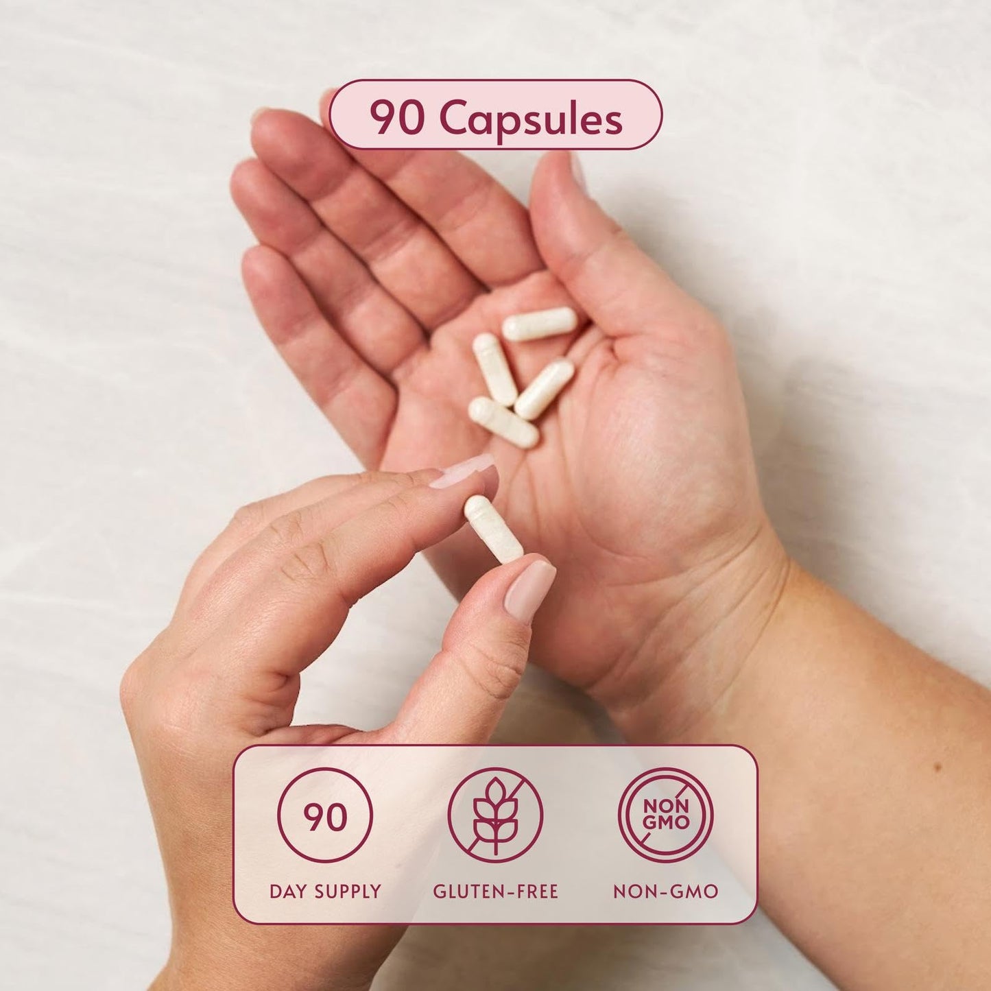 Bariatric Advantage Biotin 5,000 mcg Easy-Digest Mini Capsules Hair, Skin & Nails Support, for Bariatric Surgery Patients, 90 Capsules