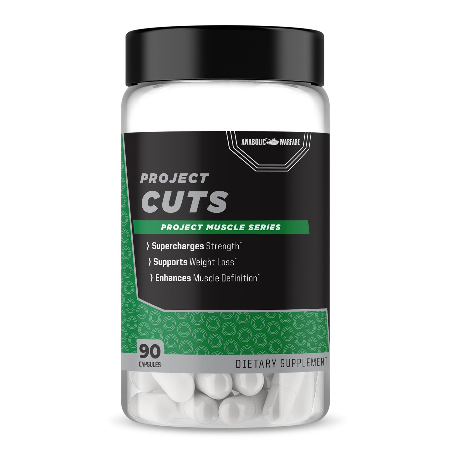 Anabolic Warfare Project Cuts Capsules 90 Count
