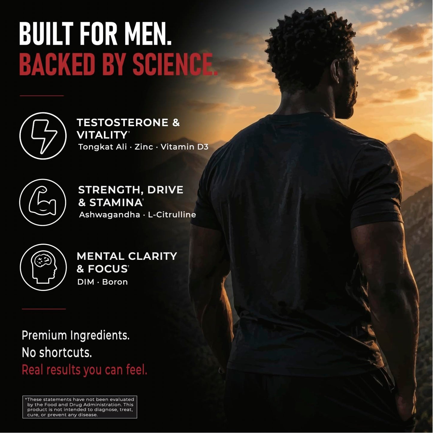The Vital Method Testosterone Optimization Formula Capsule 120 Count