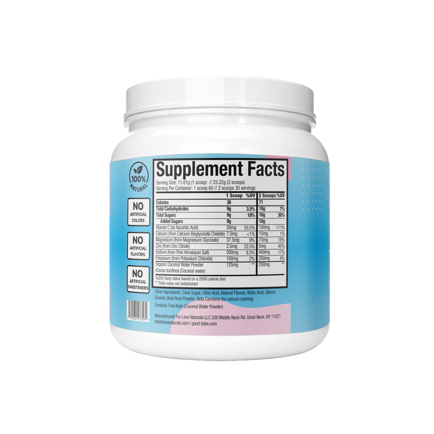 Goodlytes Electrolytes for Kids & Adults Powder 24.6 oz