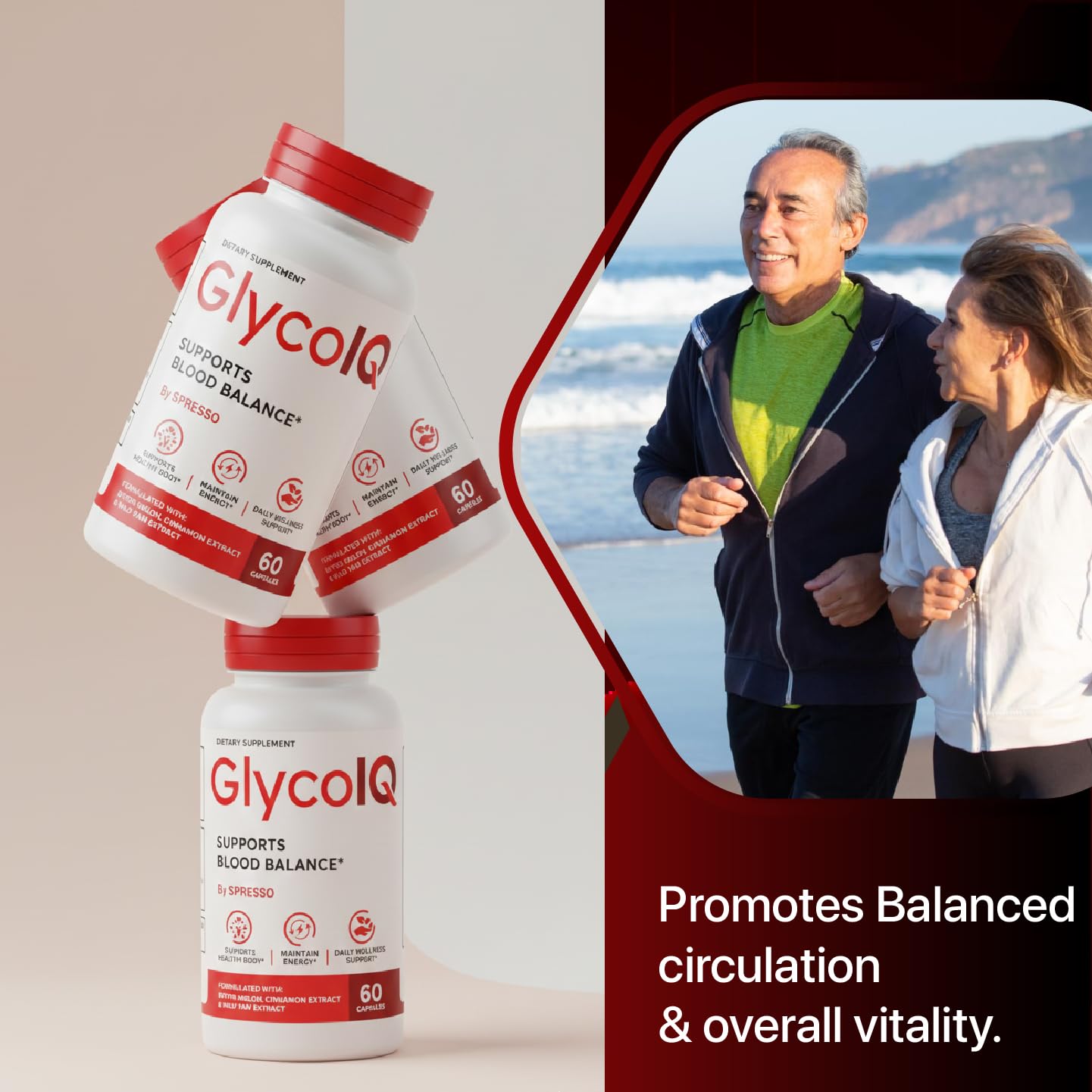 SPRESSO GlycoIQ Capsules, 180 Capsules