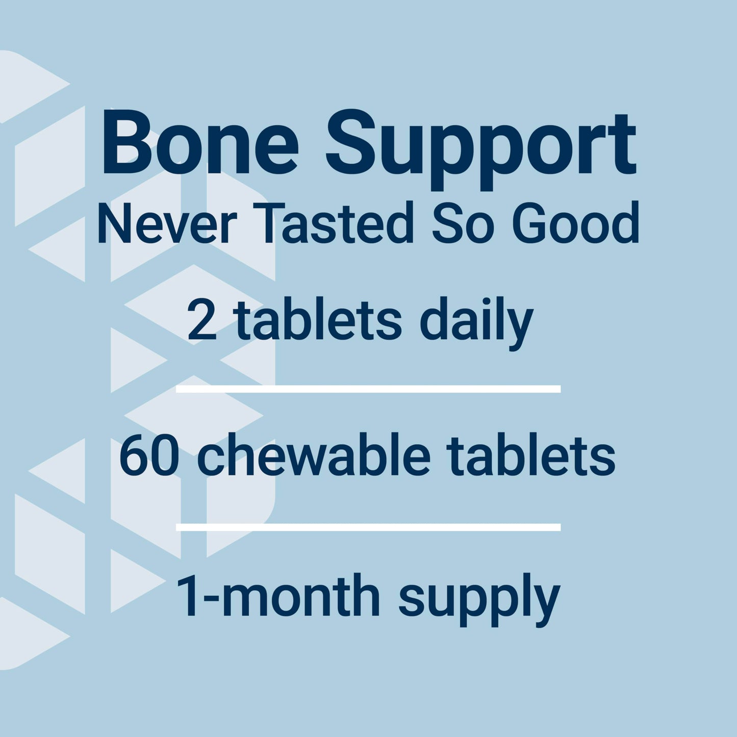 Life Extension Bone Restore Calcium Supplement Chewable Tablets, 60 Count