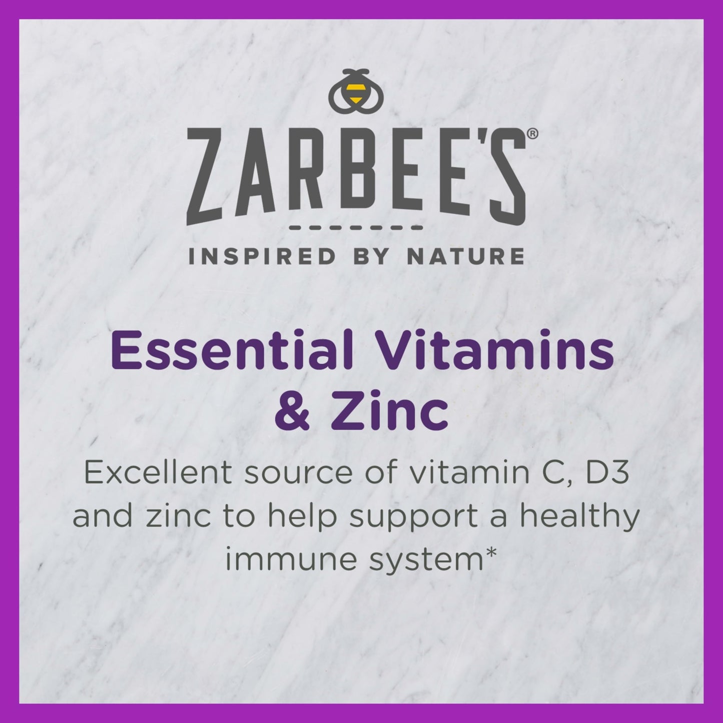 Zarbee's Kids Immune Support Chewable Tablets 28 Count