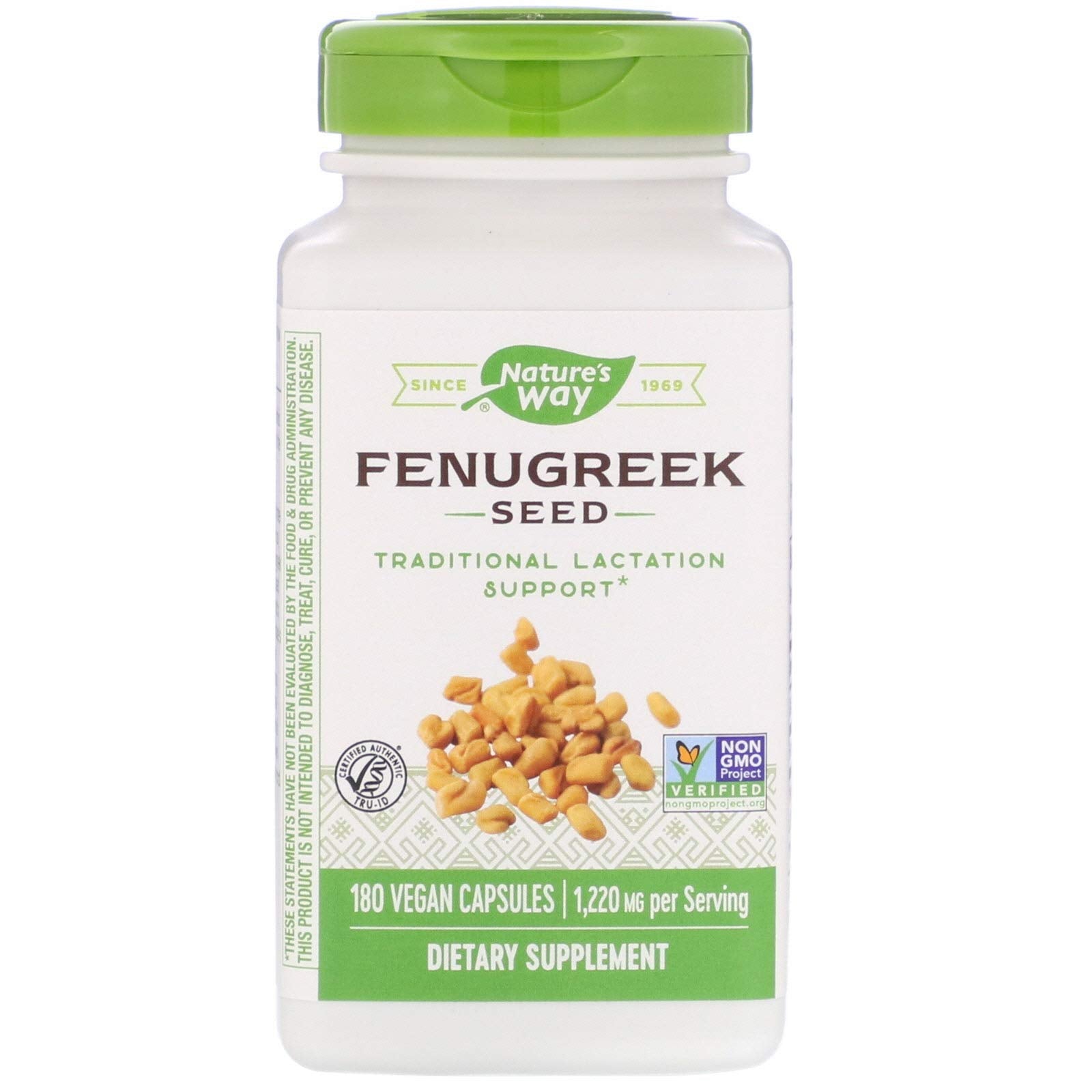 Nature's Way Fenugreek Seed Capsules 540 Capsules