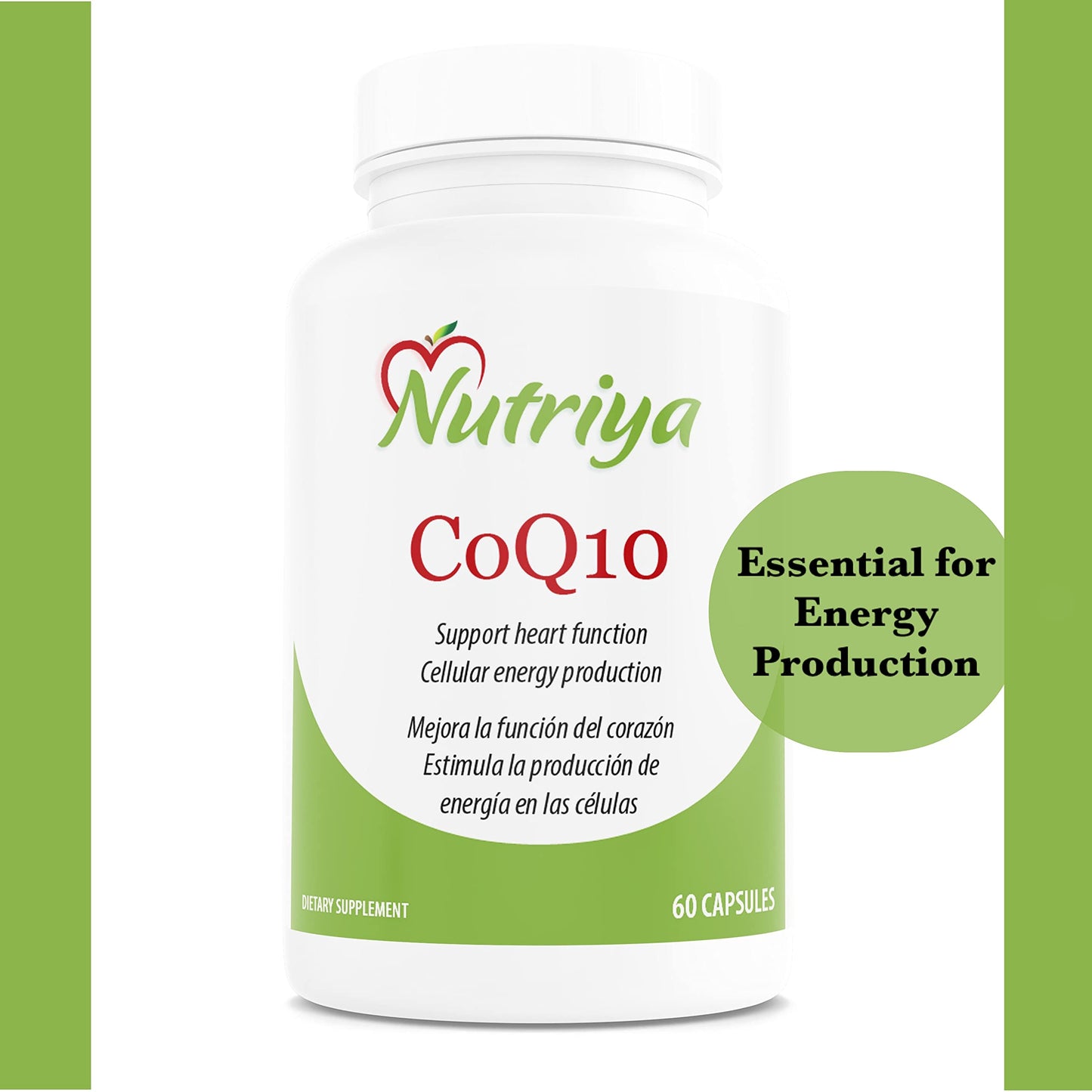 Nutriya CoQ10 Capsule, 60 Count