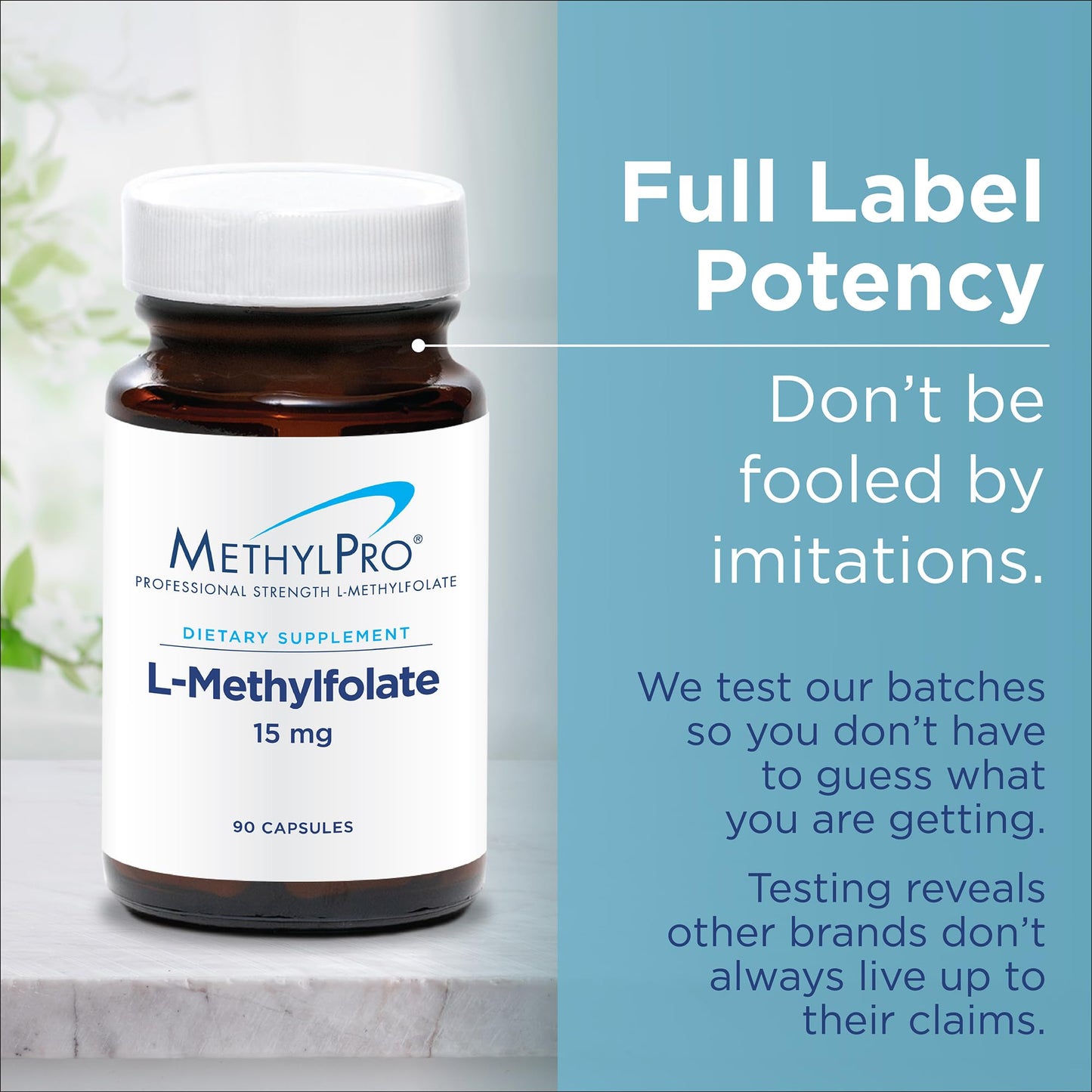 MethylPro B Complex with L-Methylfolate 5 mg 90 Capsules