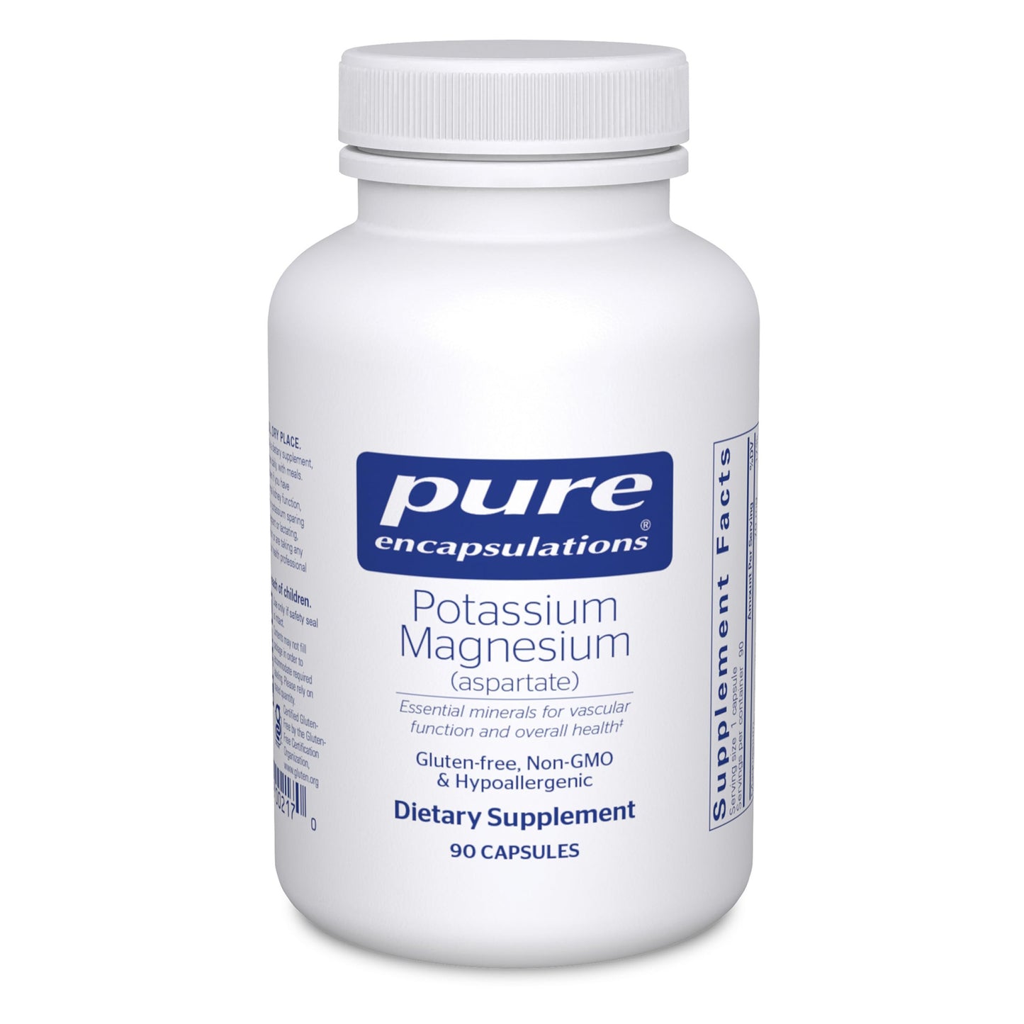 Pure Encapsulations Potassium Magnesium (Aspartate) 90 Capsules