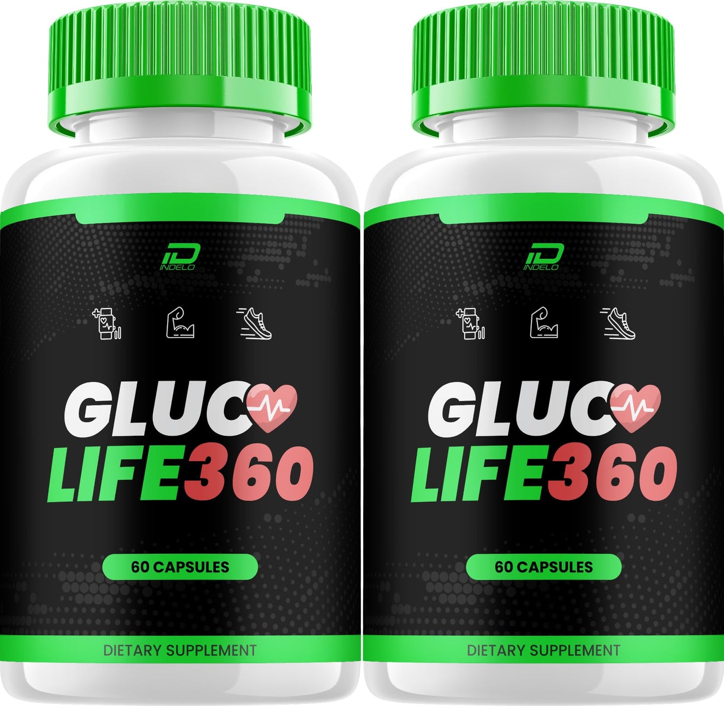 Indelo Gluco Life 360 Capsules, 120 Capsules
