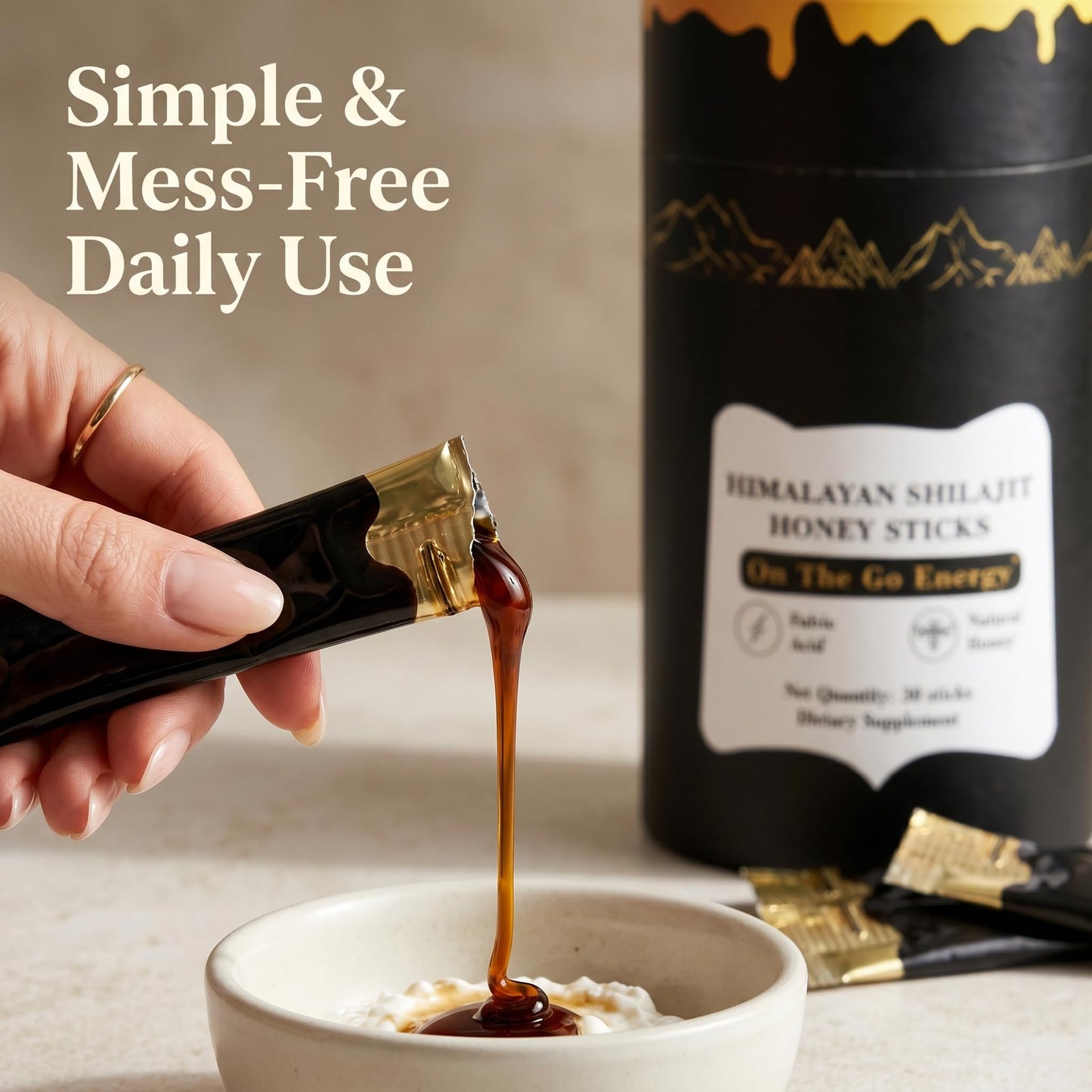 Buy Reliable LLC Shilajit Honey Sticks Softgel 30 Count