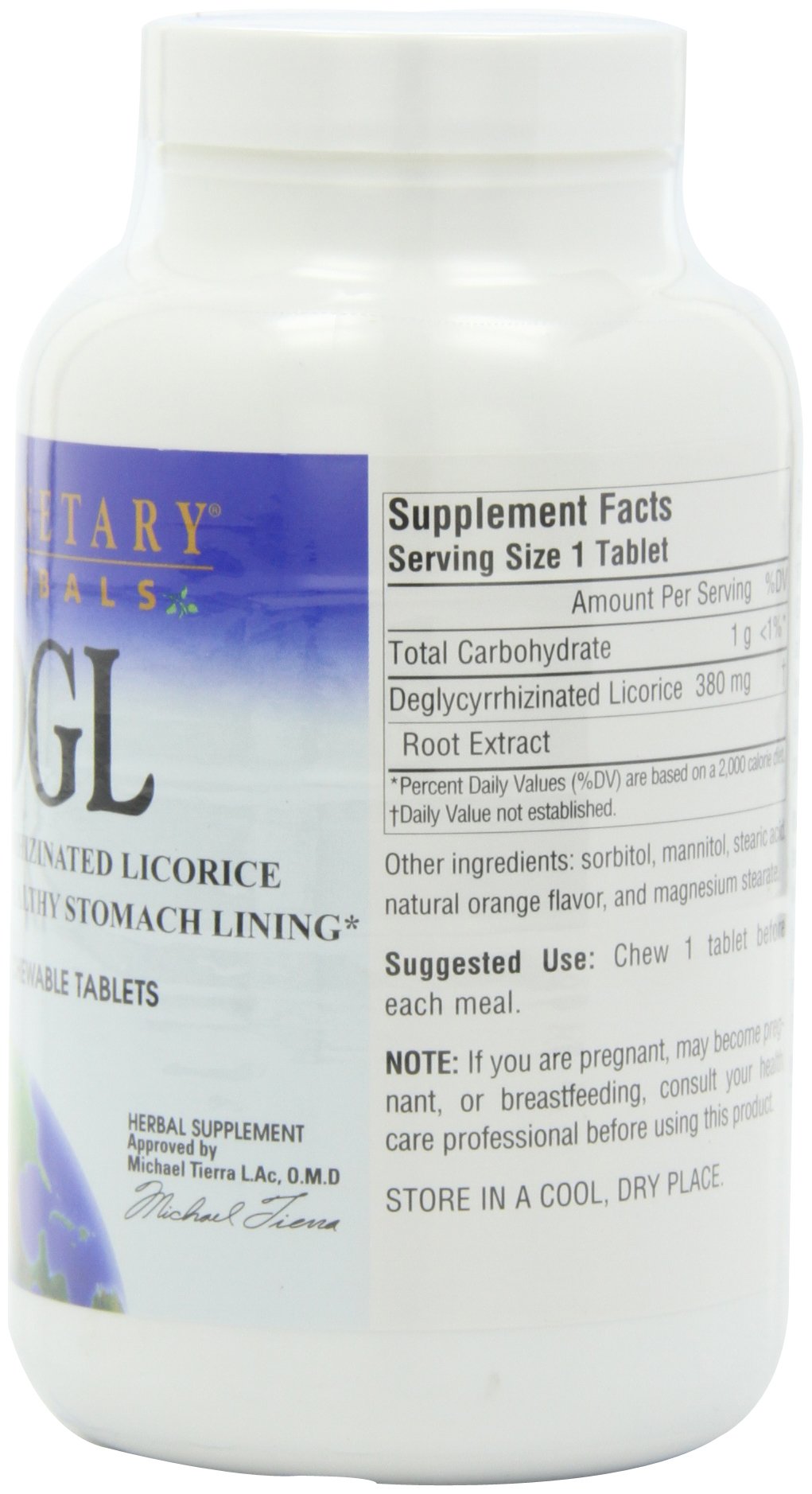 Planetary Formulas DGL 400 Tablets