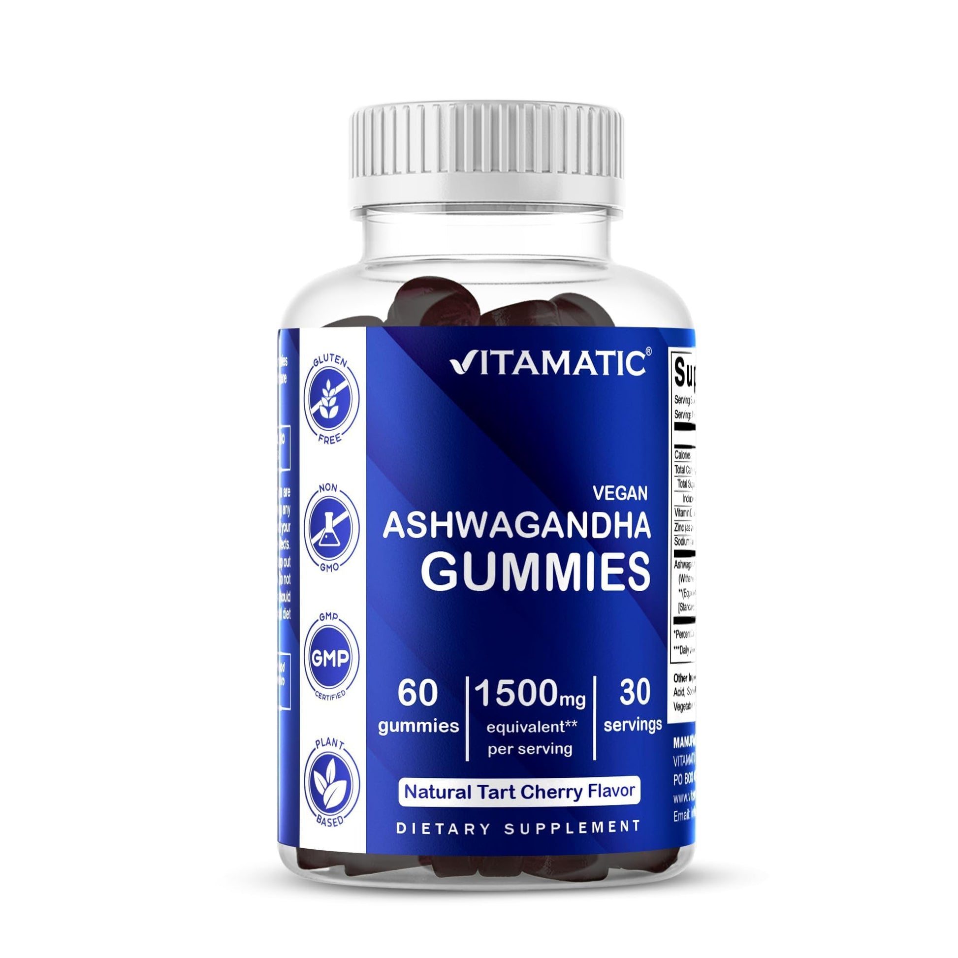 Vitamatic Ashwagandha Gummies 60 Gummies