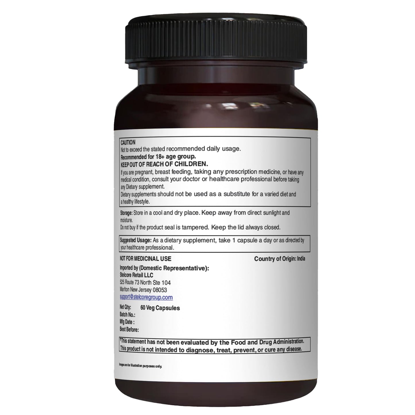 Pure Nutrition Natural Treasures Triple Ginseng Capsule 60 Veg Caps