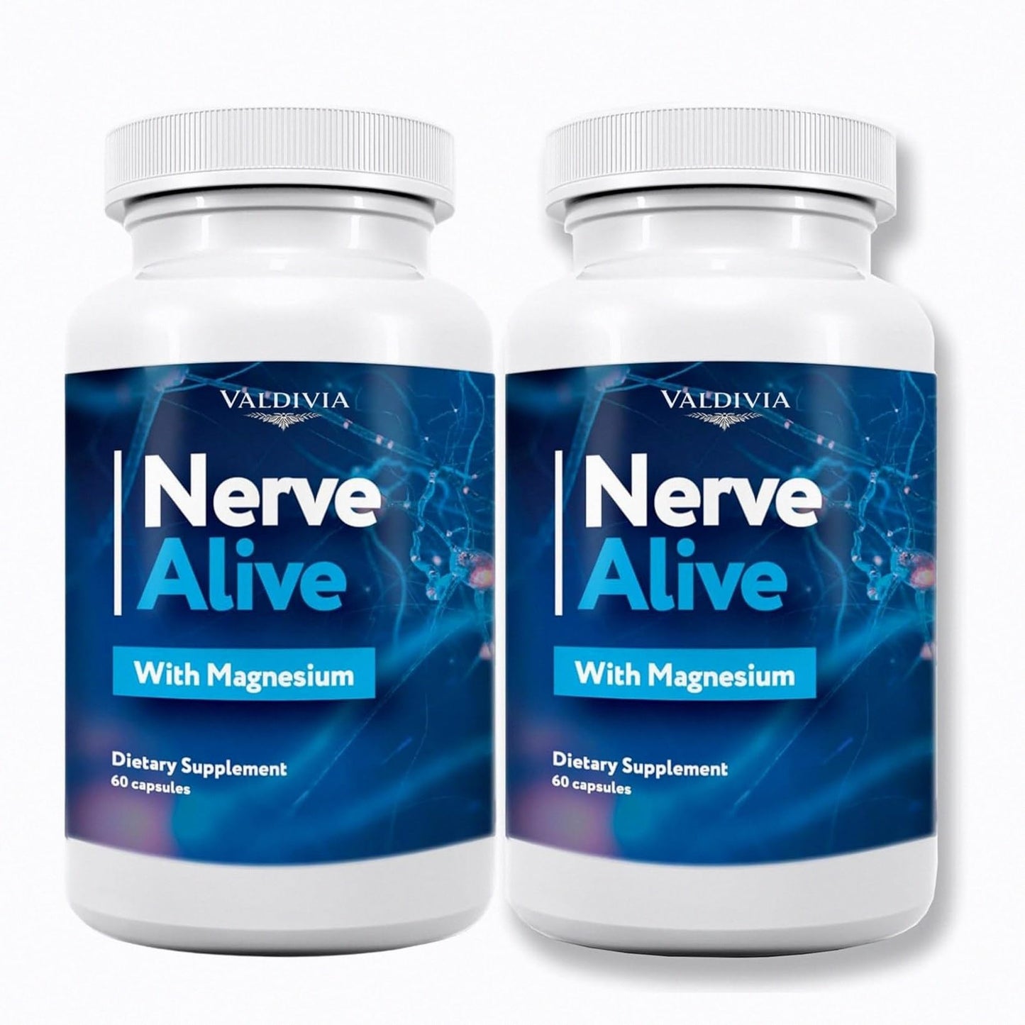 KYFLAG Nerve Alive Support Supplement for Neuropathy with Magnesium, Advanced Formula Supports Healthy Function & Comfort, 24 Capsules