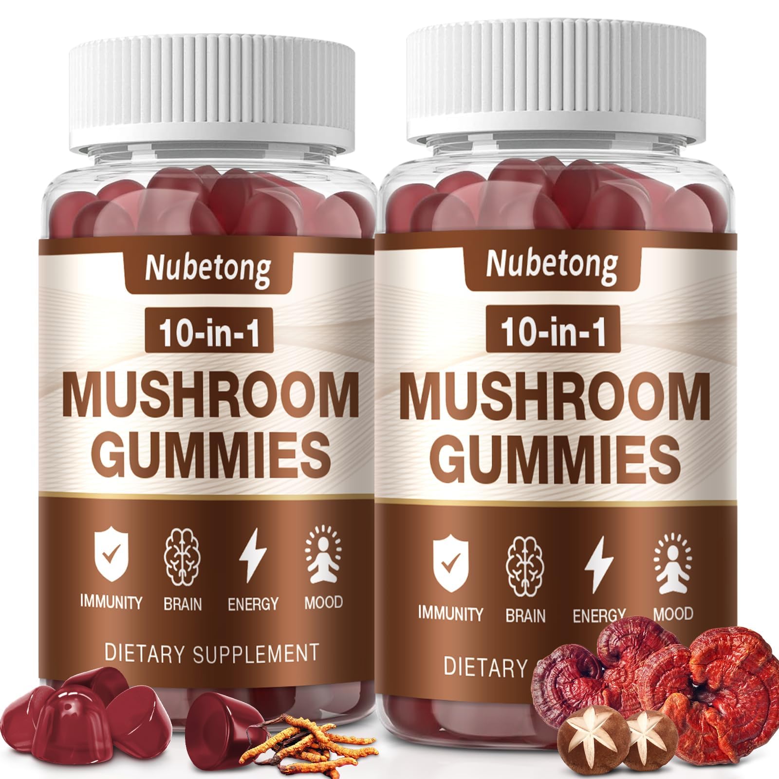 Nubetong Mushroom Gummies Gummy 160 Count
