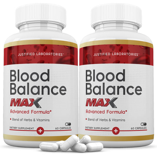 Justified Laboratories Blood Balance Max Capsules 120
