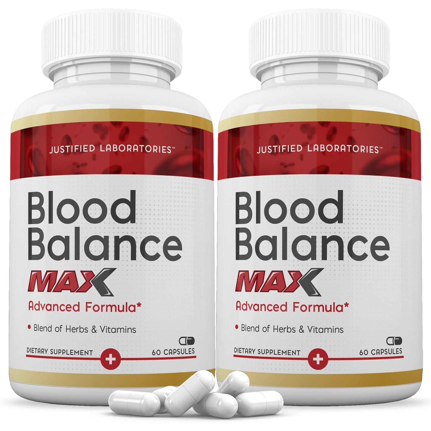 Justified Laboratories Blood Balance Max Capsules 120