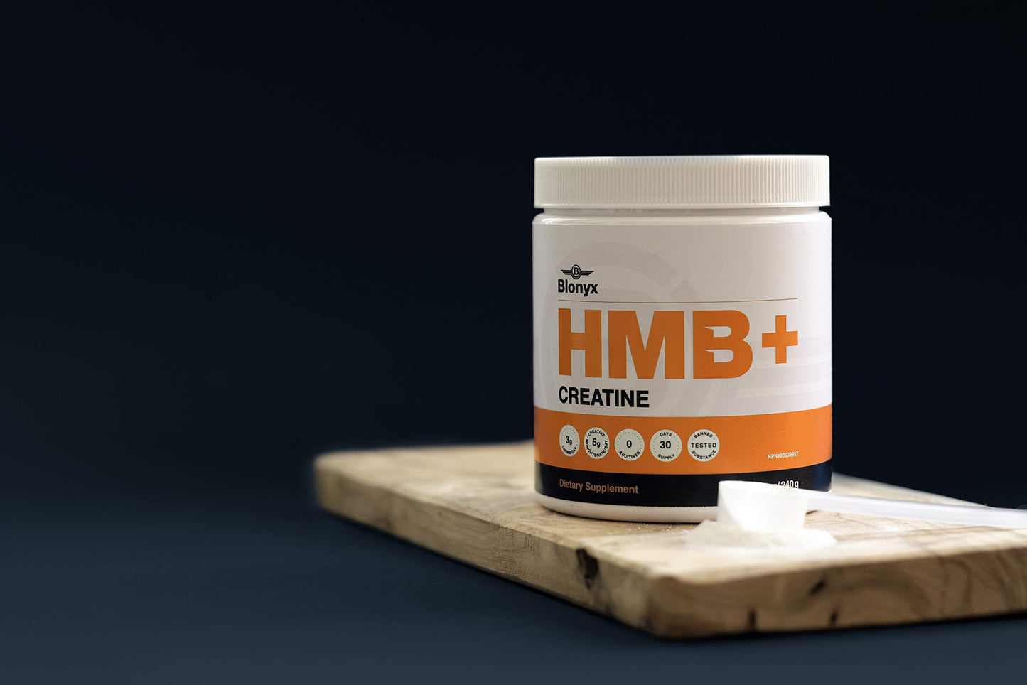 Blonyx HMB + Creatine Supplement Powder 8.46 oz