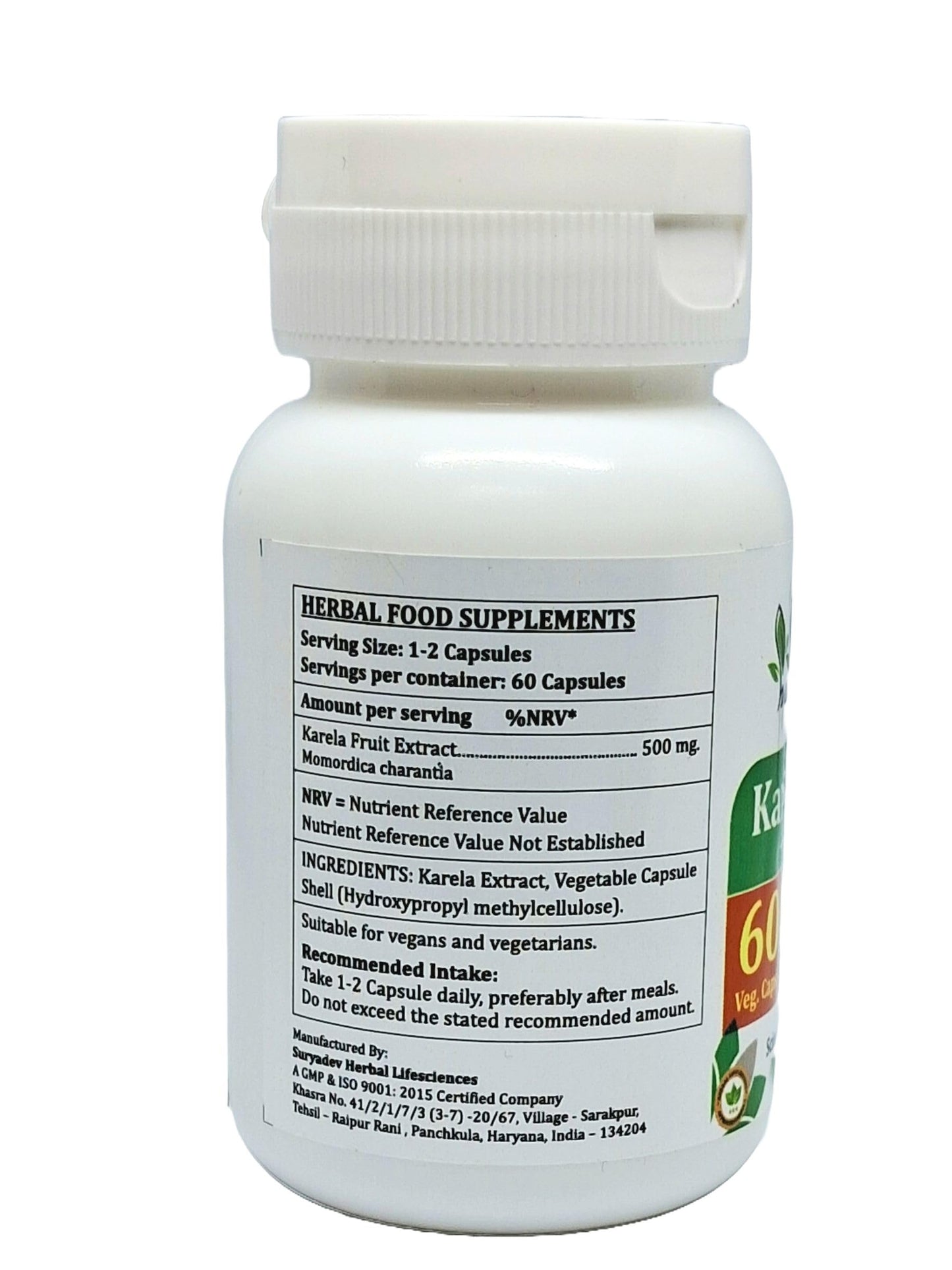 Satya Naturals Bitter Melon Forte Capsules 500 mg, 240 Capsules