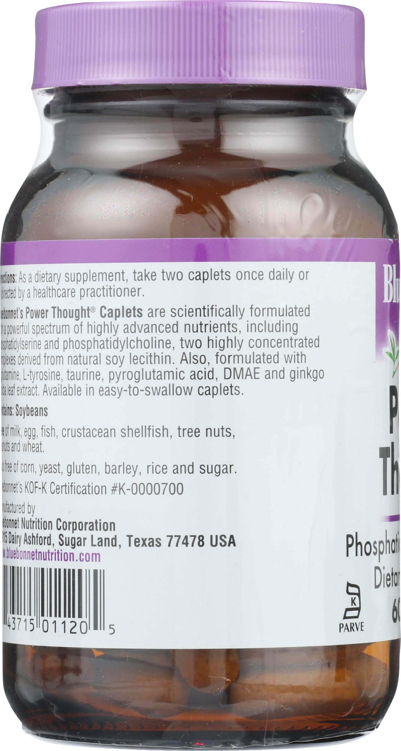 BlueBonnet Power Thought Tablets, 60 Count