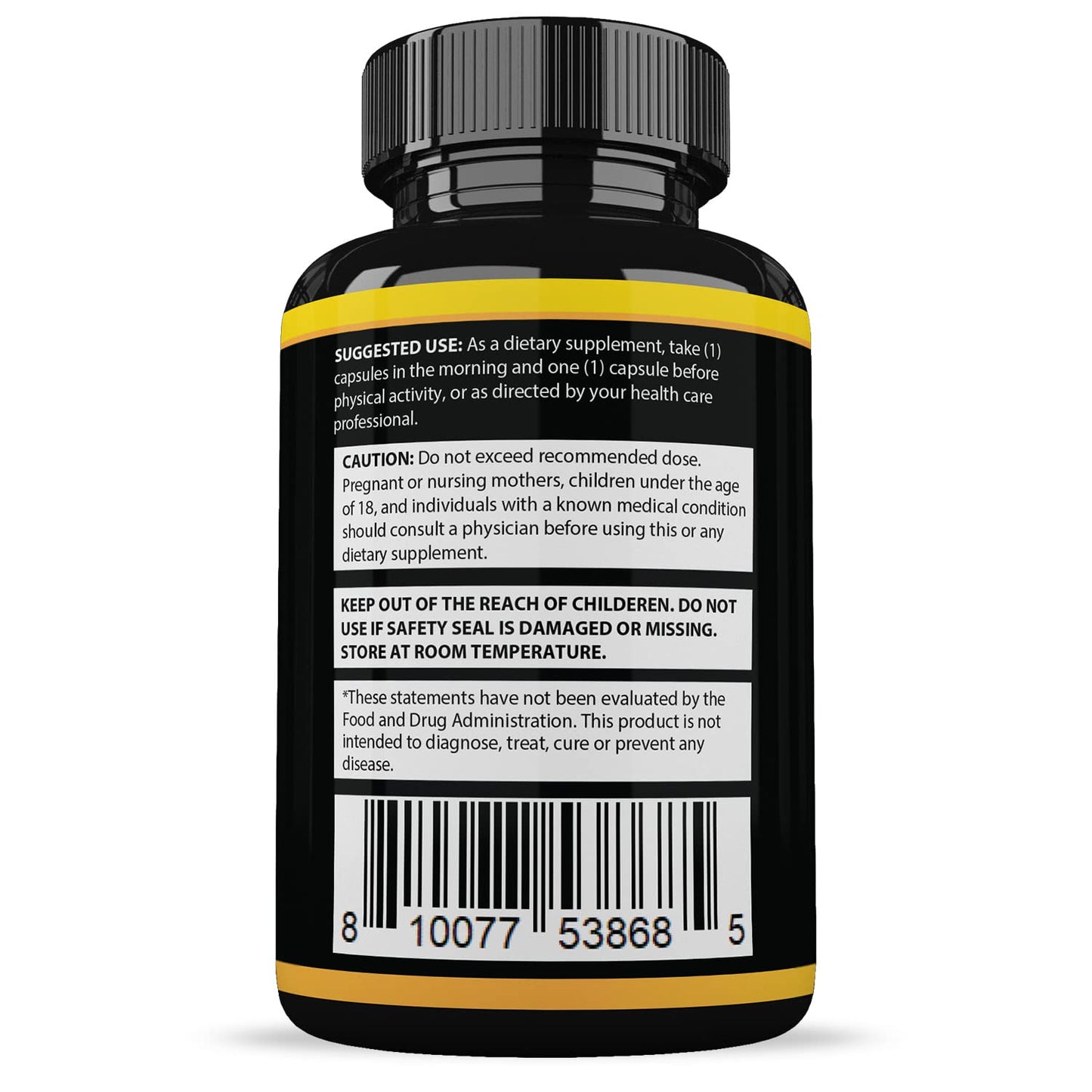 Justified Laboratories Sizegenix 742mg All Natural Advanced Men's Health Formula Capsules, 600 Capsules