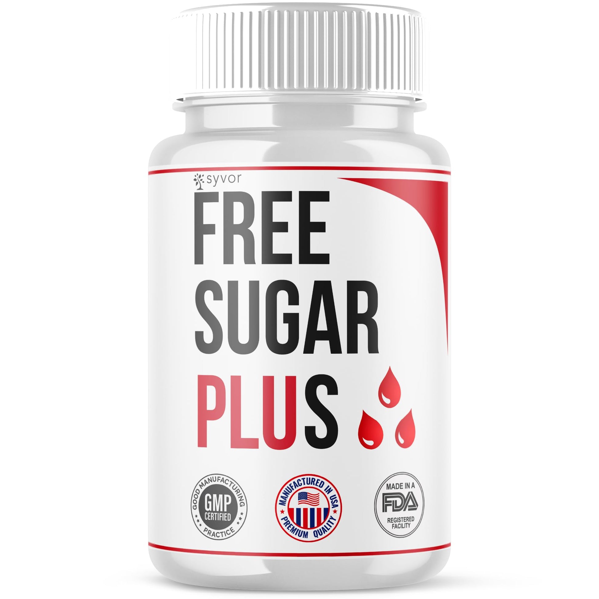 Syvor Free Sugar Plus Capsules 60 Count