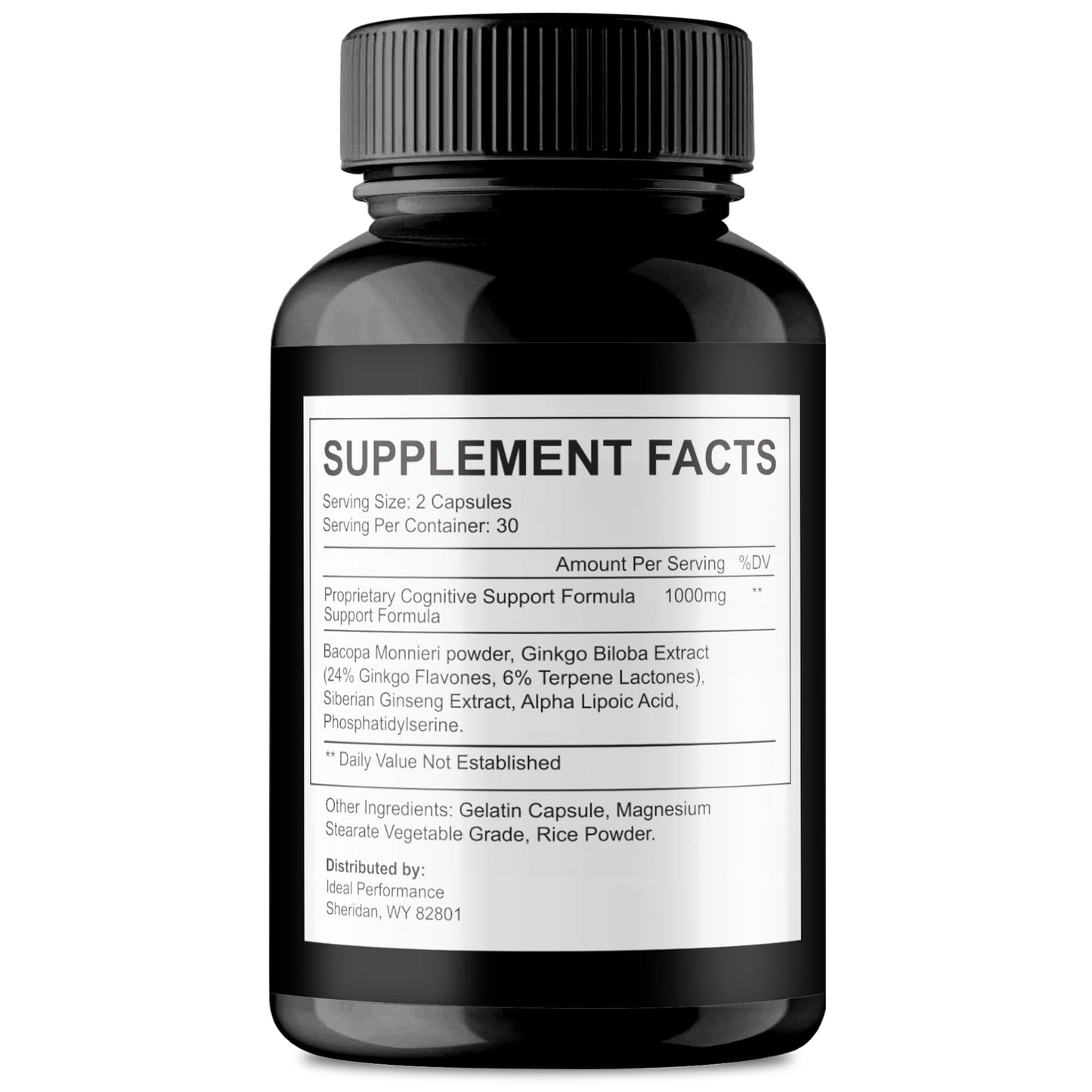 IDEAL PERFORMANCE CogniHoney Capsules, 300 Capsules