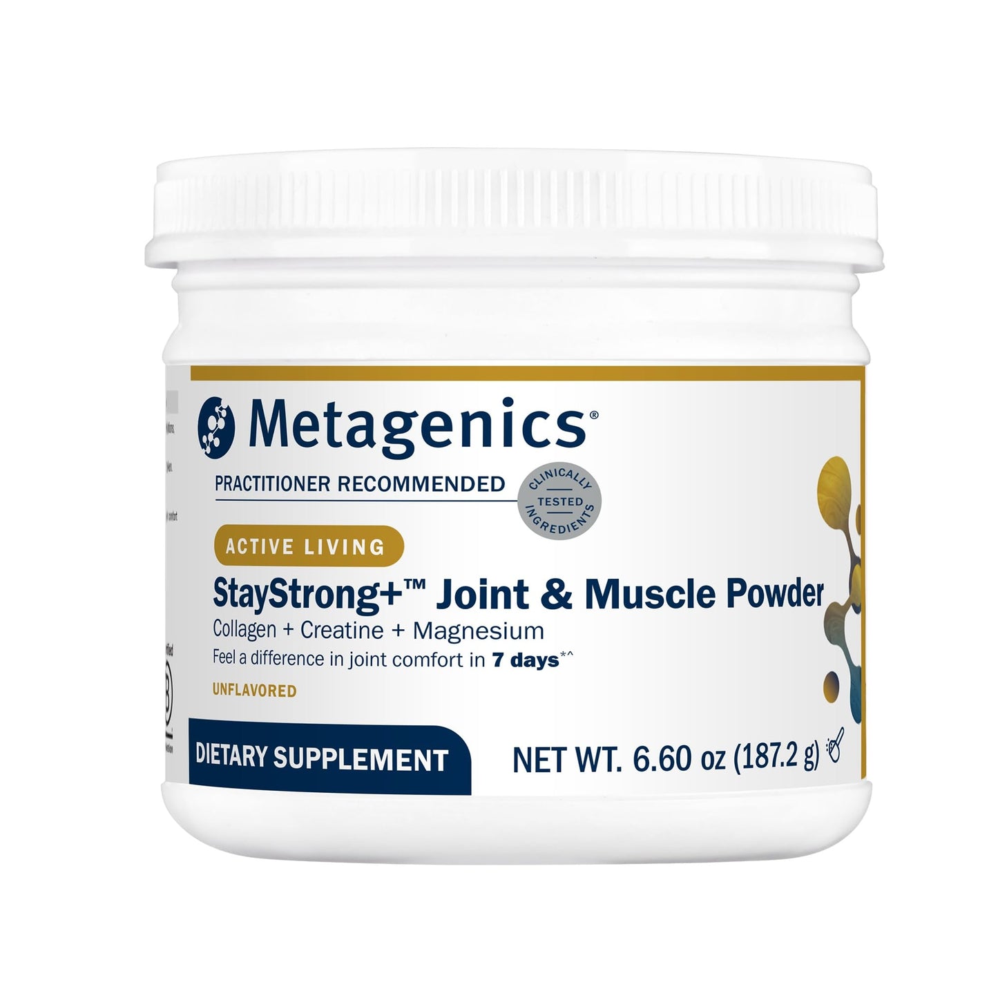 Metagenics StayStrong+ Joint & Muscle Powder, 6.6 Ounce