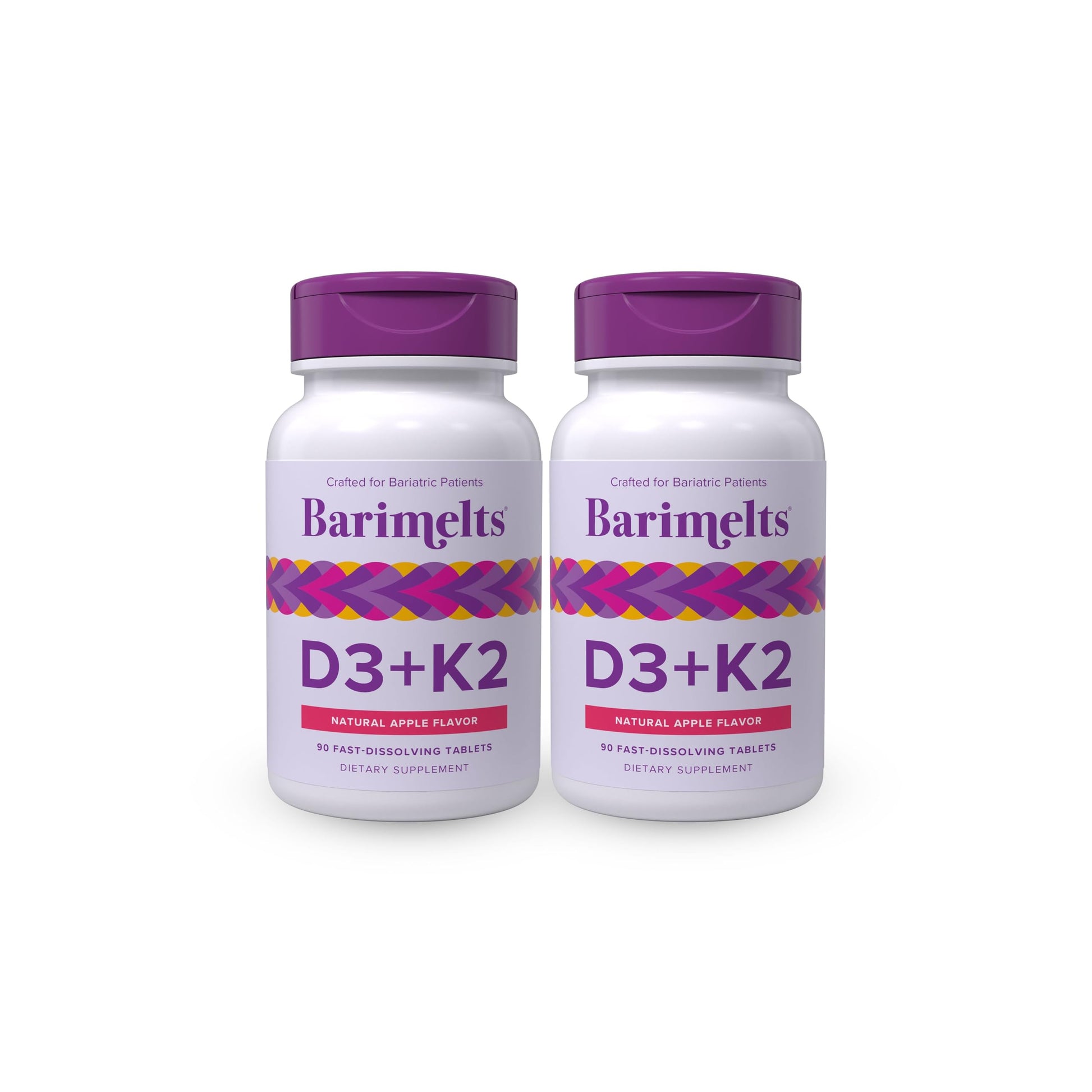 BariMelts Vitamin D3 K2 Fast-Dissolving 180 Tablets