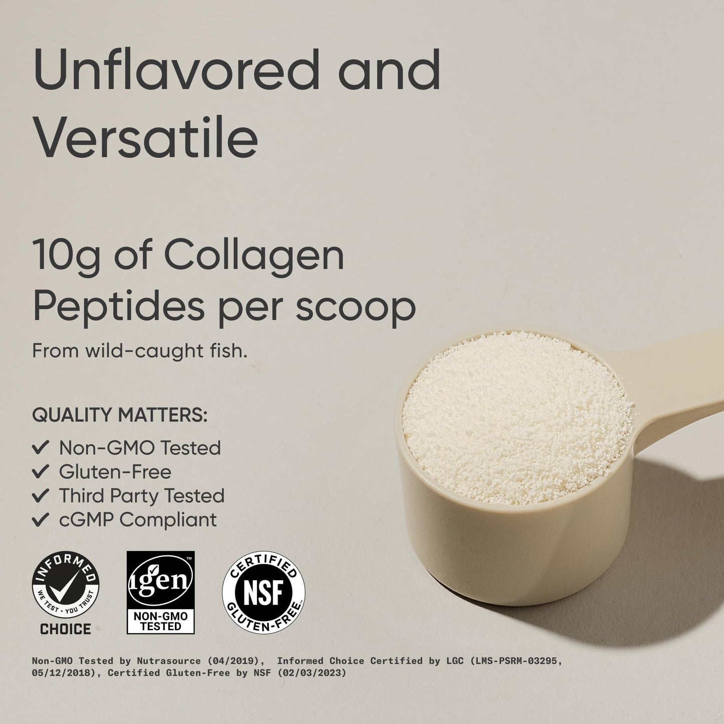 Sports Research Marine Collagen Peptides Powder 12 Ounce