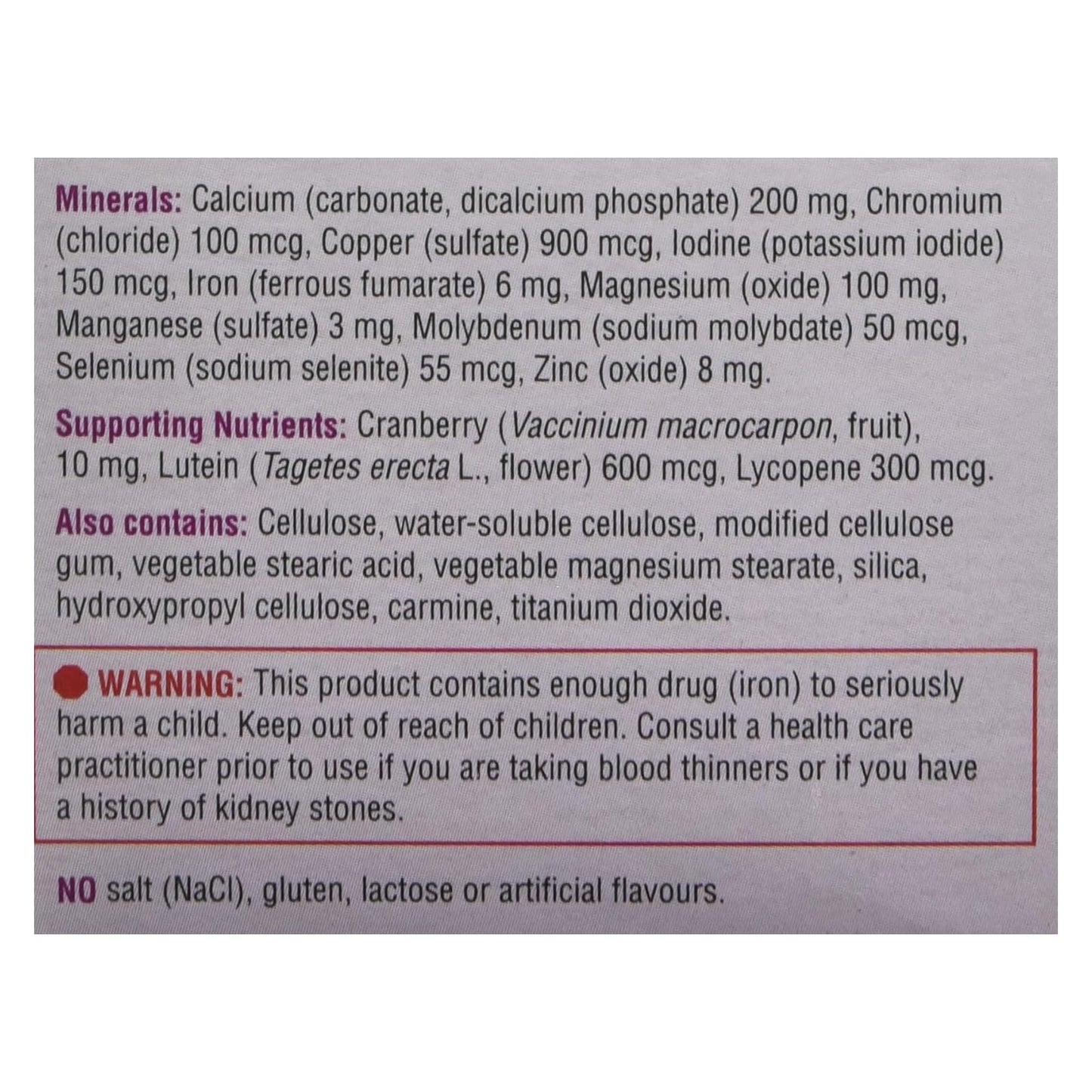 Jamieson Laboratories Multi Complete Vitamin for Women 50+ Caplets, 90 Count