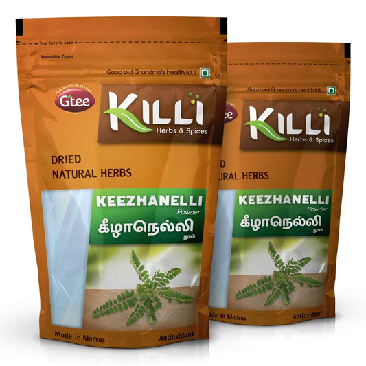 A.K. KILLI Keelanelli Bhumi Amla Phyllanthus amarus Nela Usiri Powder 7.0548 oz