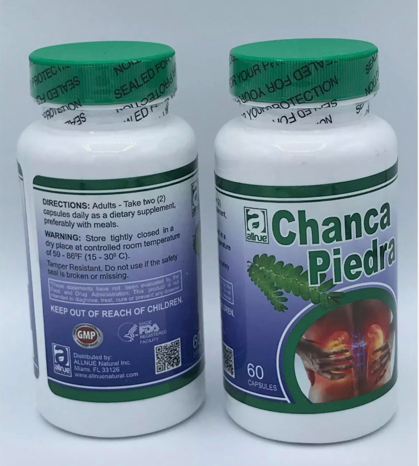Generic Chanca Piedra with Phyllanthus Niruri Herb Extract Capsules, 60 Count