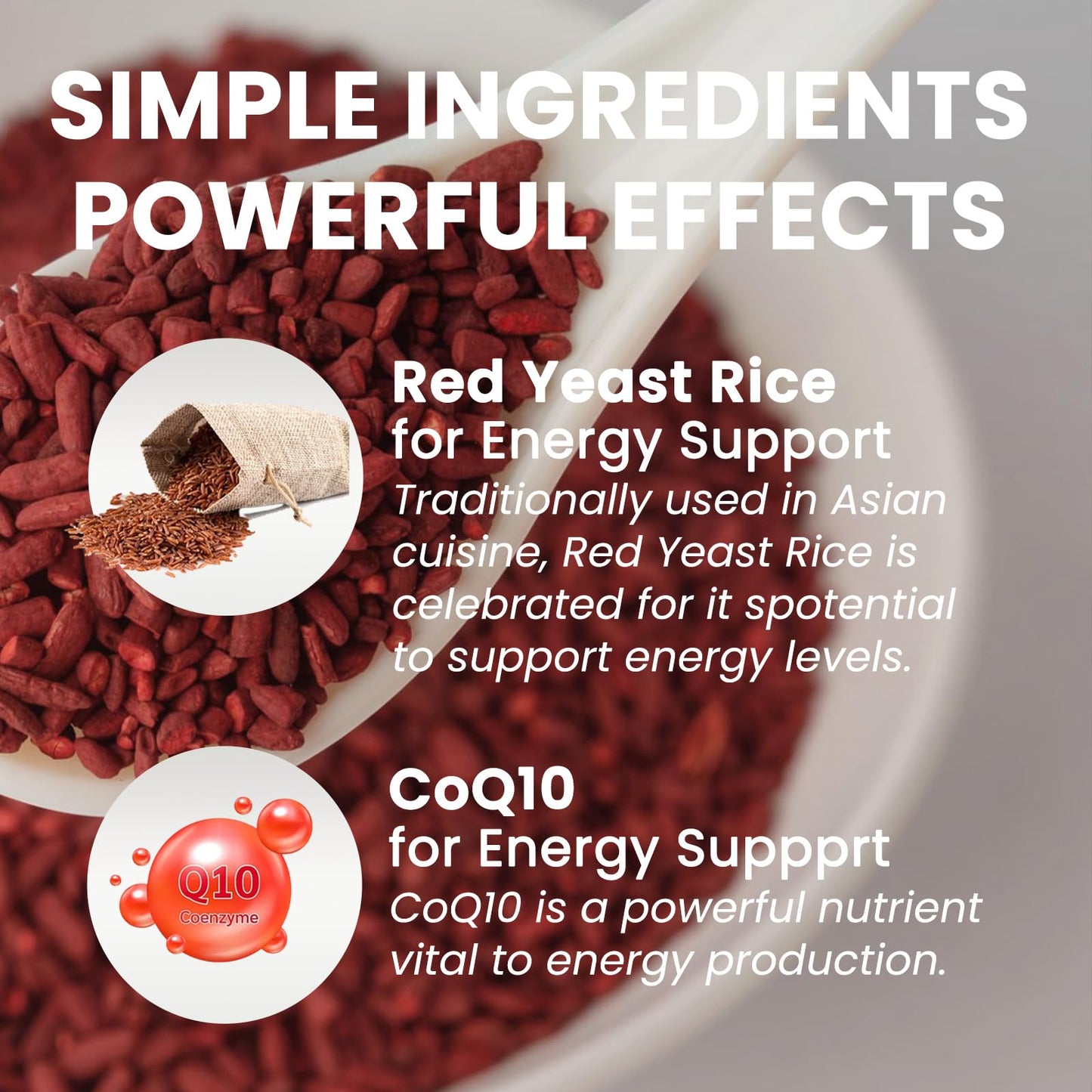 Velestoff Red Yeast Rice & CoQ10 Cholesterol Cleanse Capsules, 60 Capsules, 2 Bottles