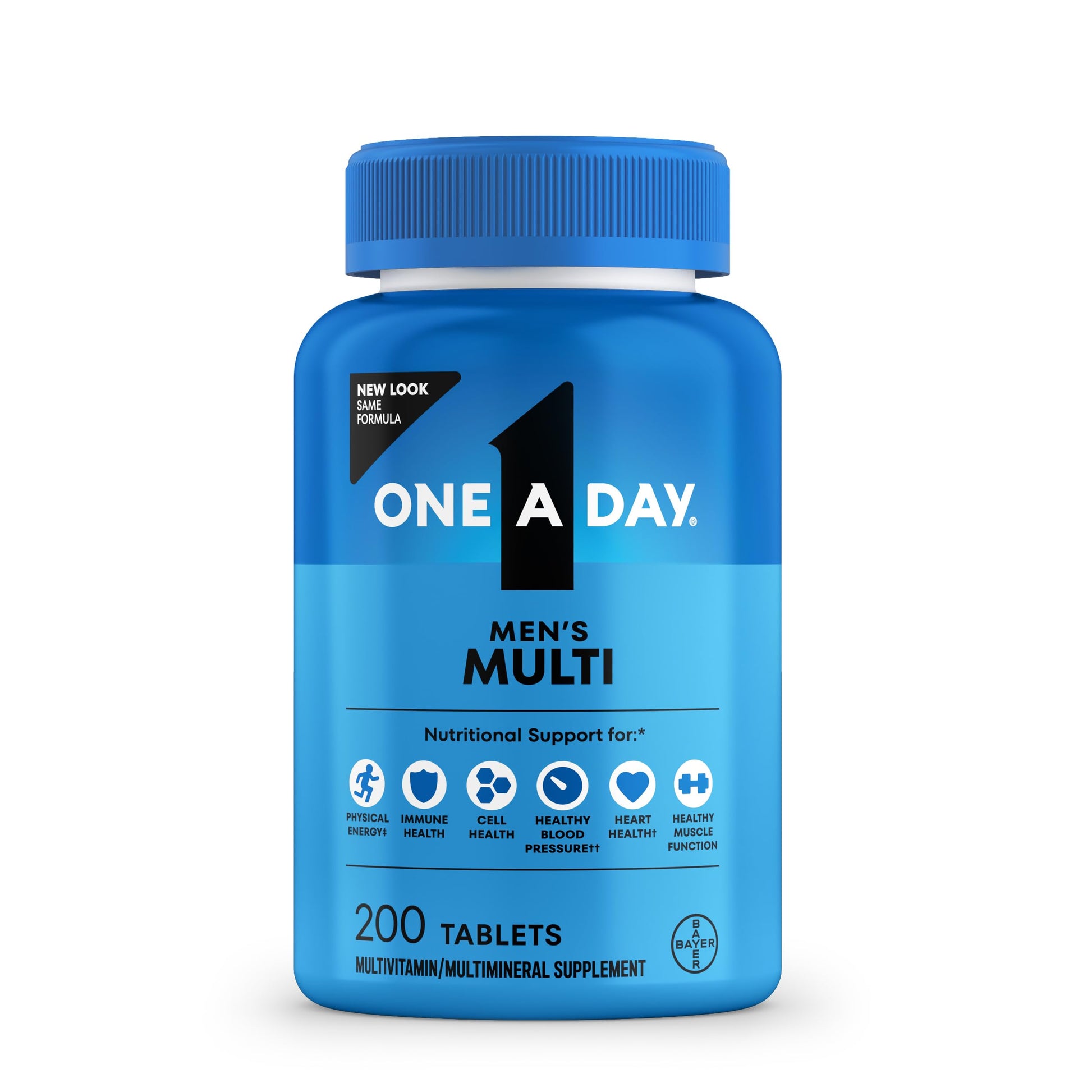 ONE A DAY Multivitamin for Men Tablet, 200 Count