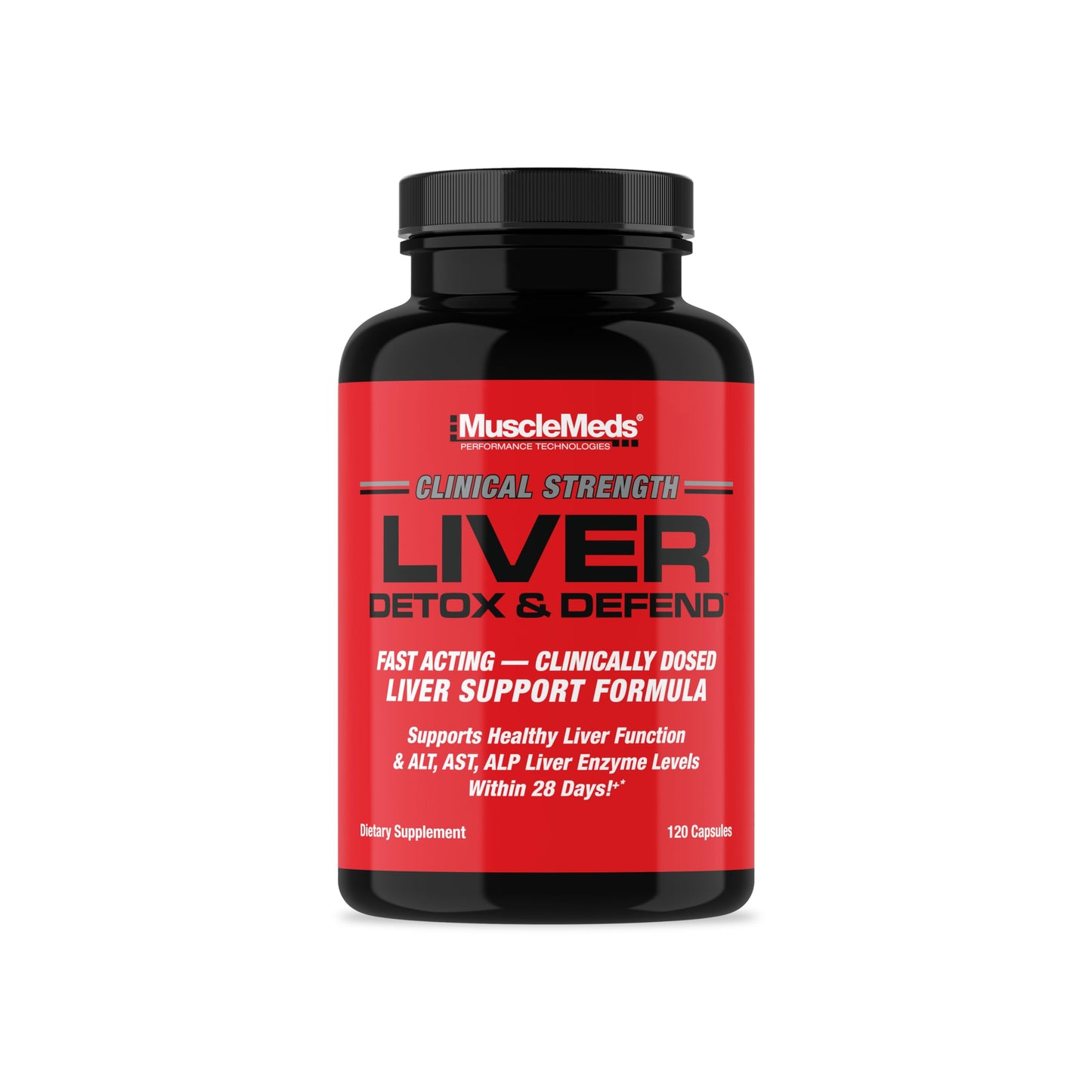 MuscleMeds Liver Detox & Defend, Cleanse, Repair Formula Capsule, 60 Count