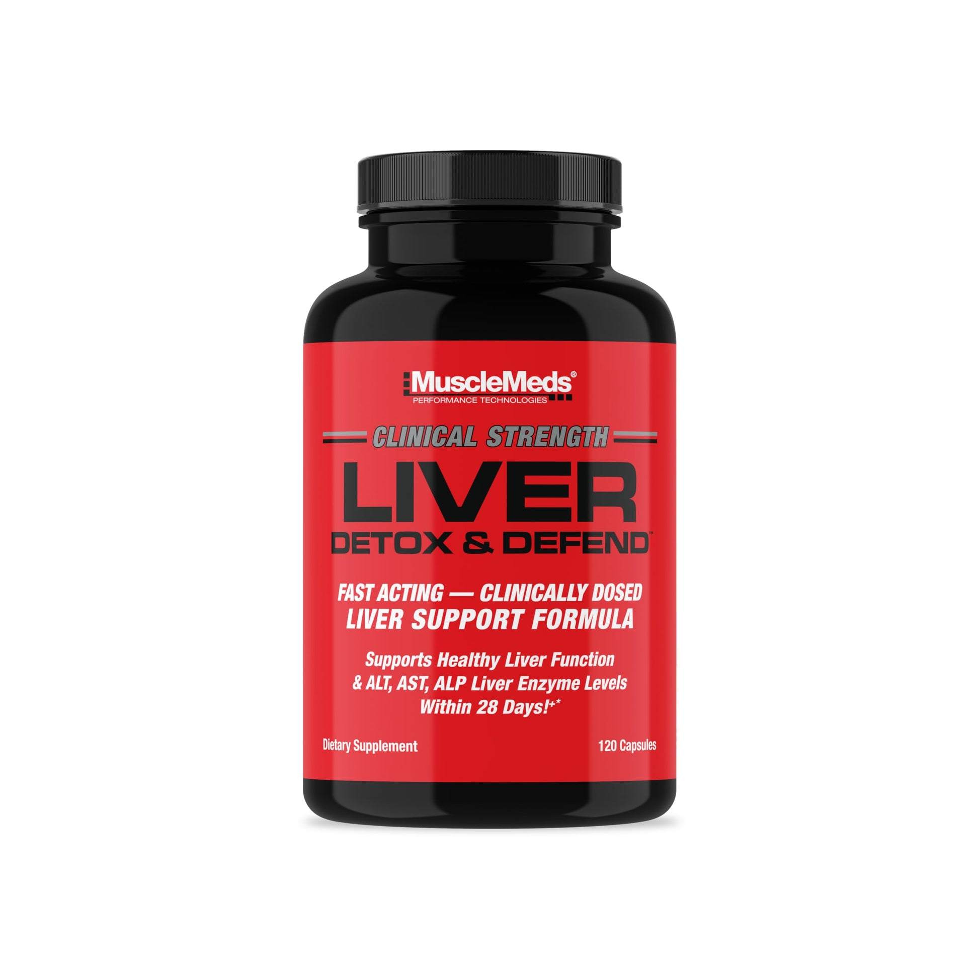MuscleMeds Liver Detox & Defend, Cleanse, Repair Formula Capsule, 60 Count