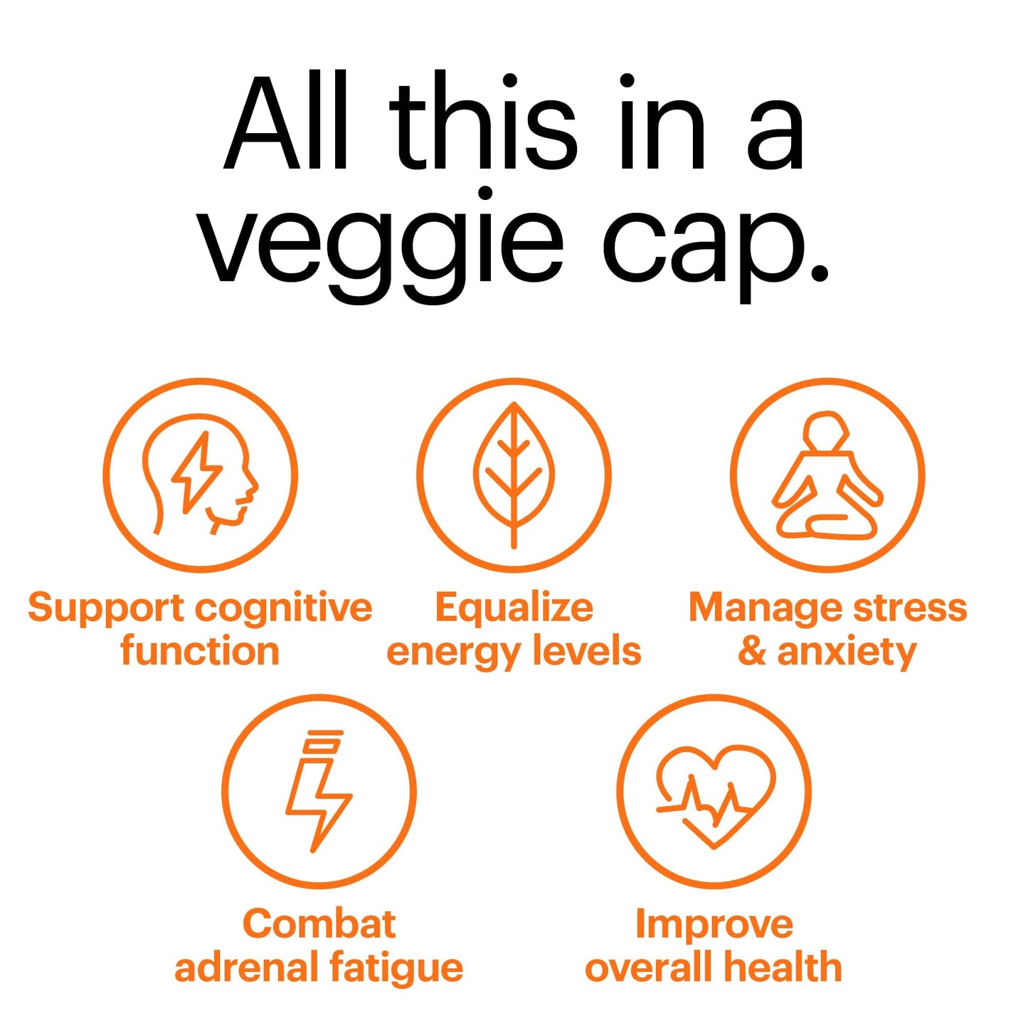 Wellthy Revive Stress Support Capsule, 60 Count