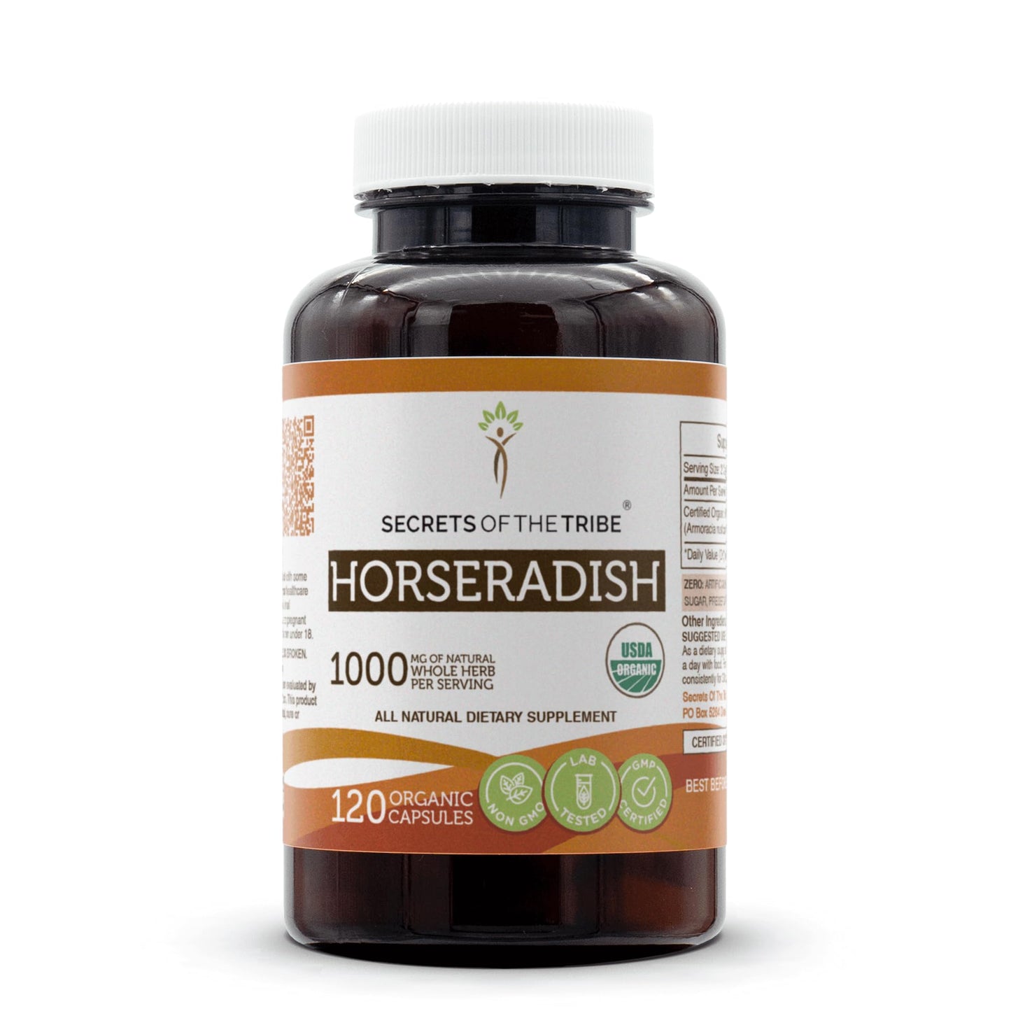 Secrets of the Tribe Horseradish 120 Capsules