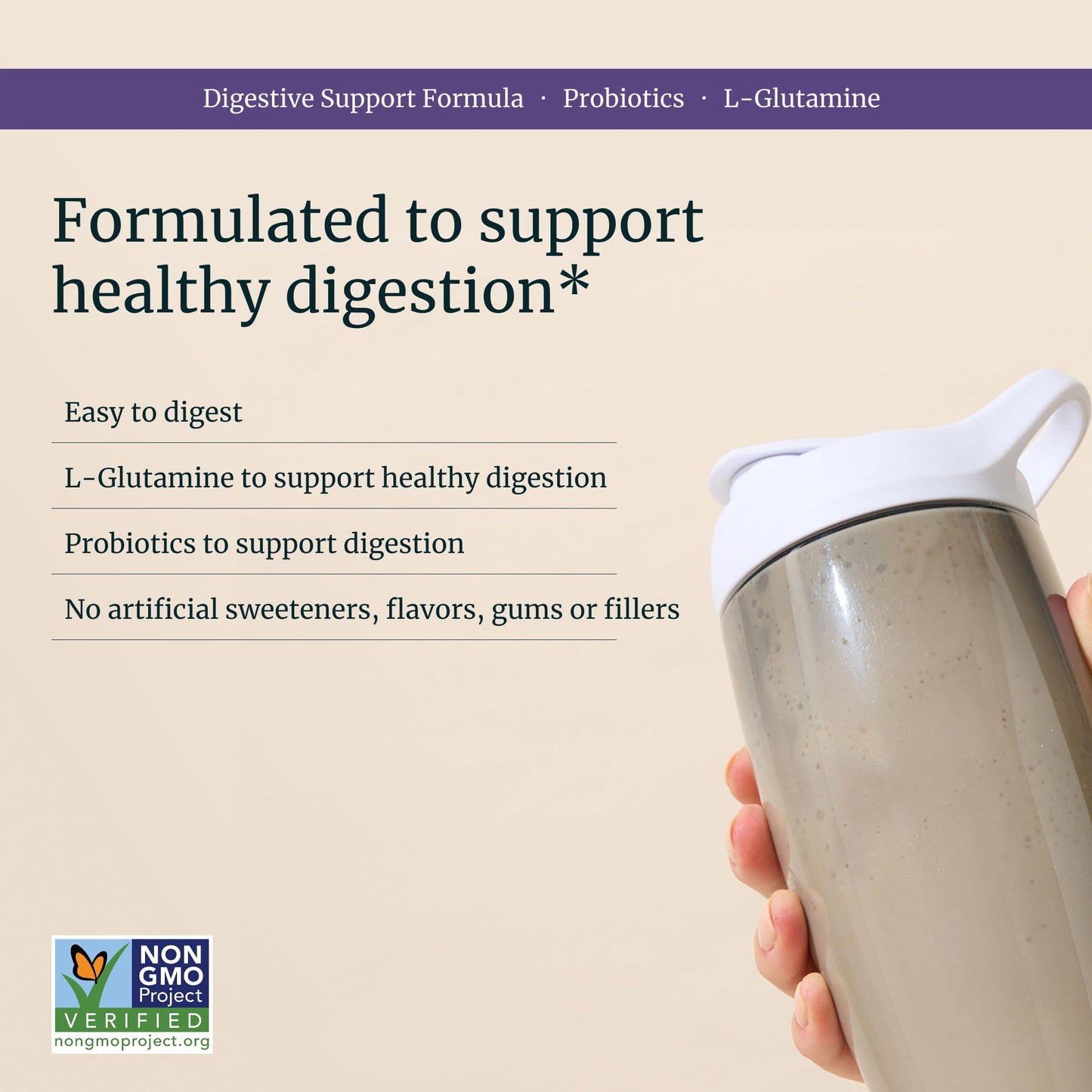 BETHANY'S PANTRY Digestive Support Protein Powder 15.87 Ounce