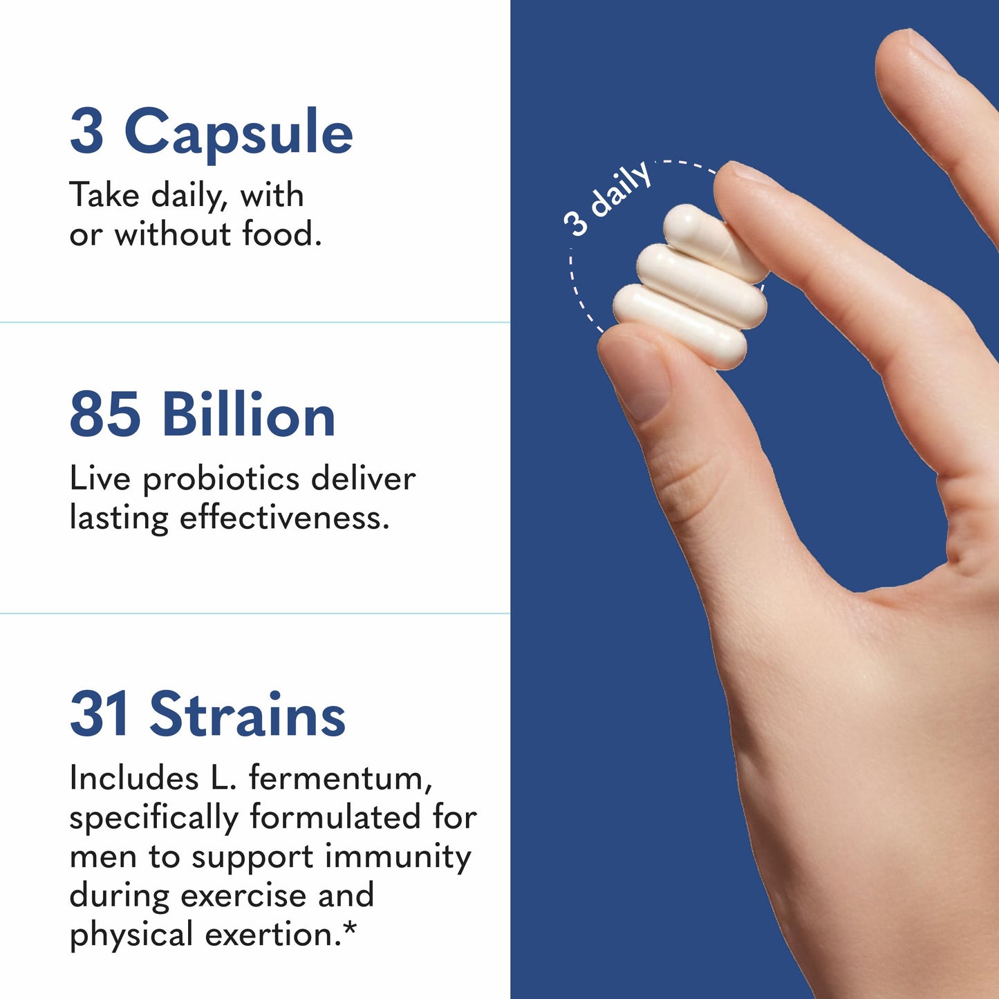 Garden of Life Raw Probiotics for Men Capsules 90 Count