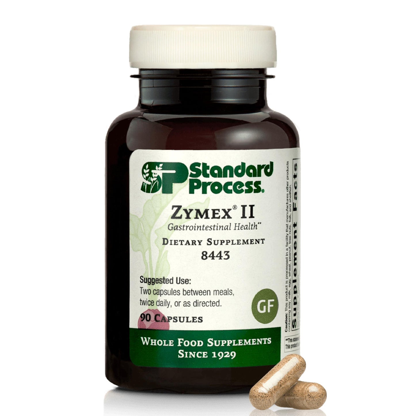 Standard Process Inc. Zymex II GI Digestive Enzyme Supplement Capsule 90 Count